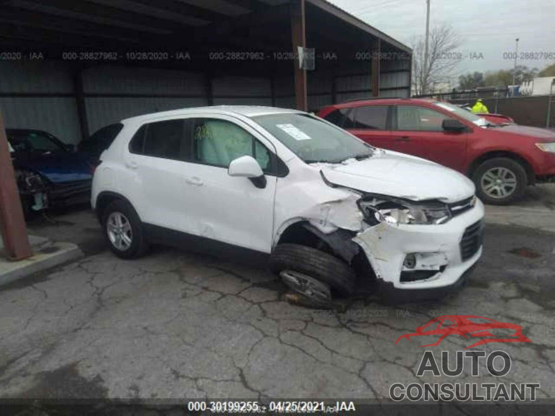 CHEVROLET TRAX 2020 - 3GNCJKSB1LL189762