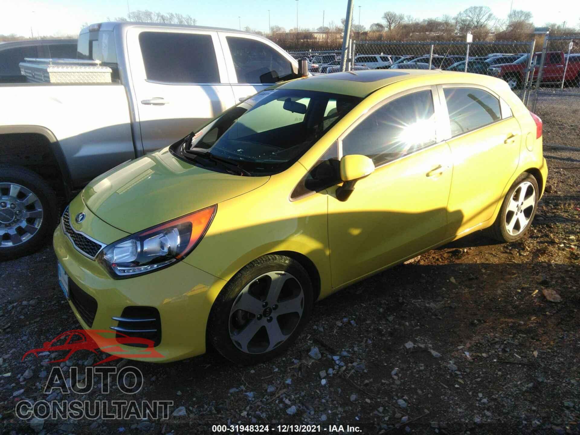 KIA RIO 2016 - KNADN5A35G6597207