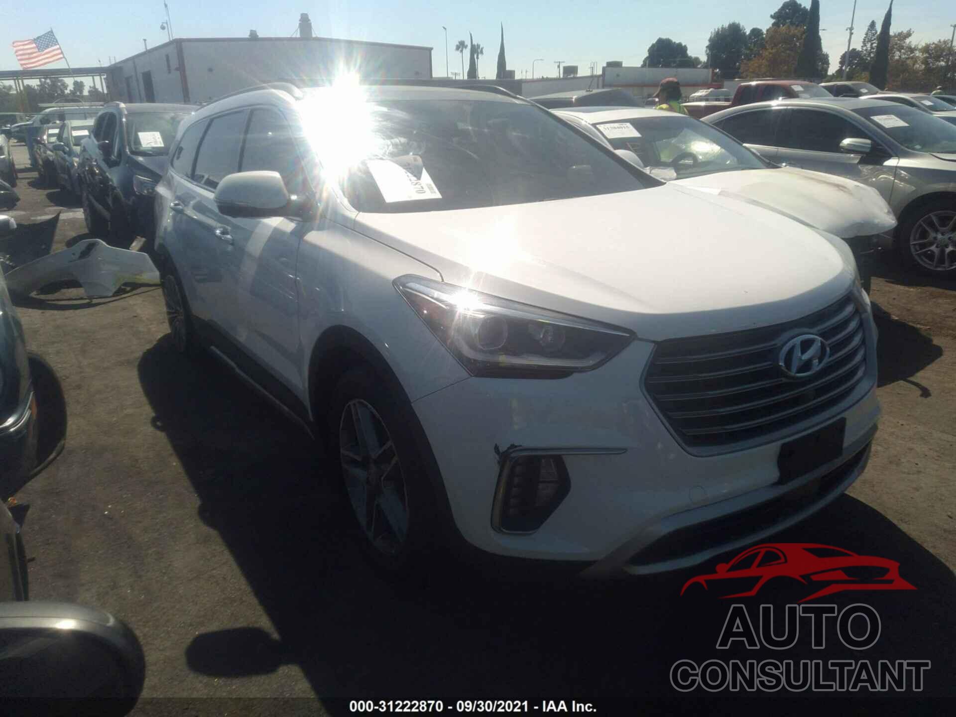 HYUNDAI SANTA FE 2017 - KM8SR4HF8HU177555