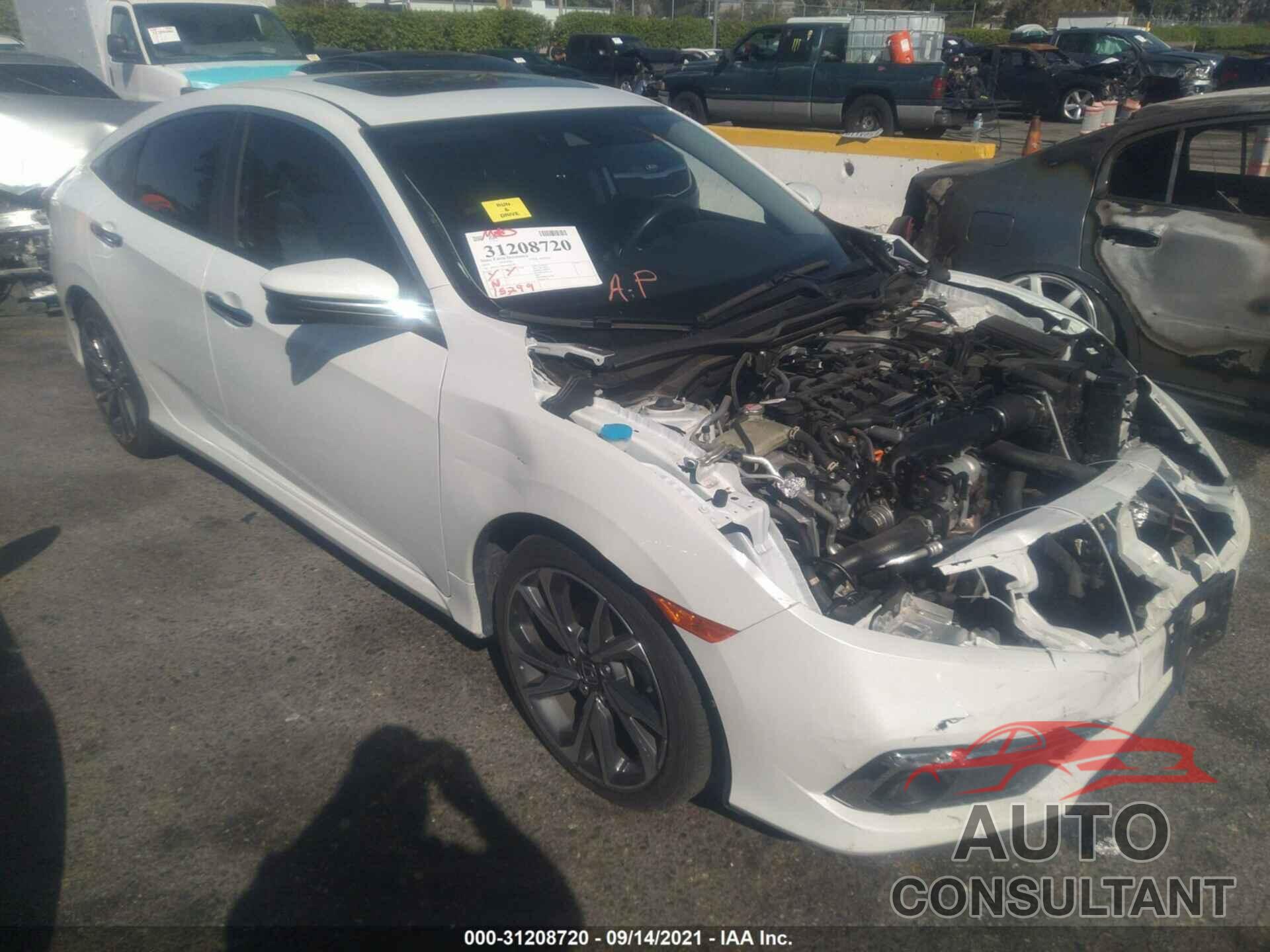 HONDA CIVIC SEDAN 2019 - JHMFC1F99KX008278