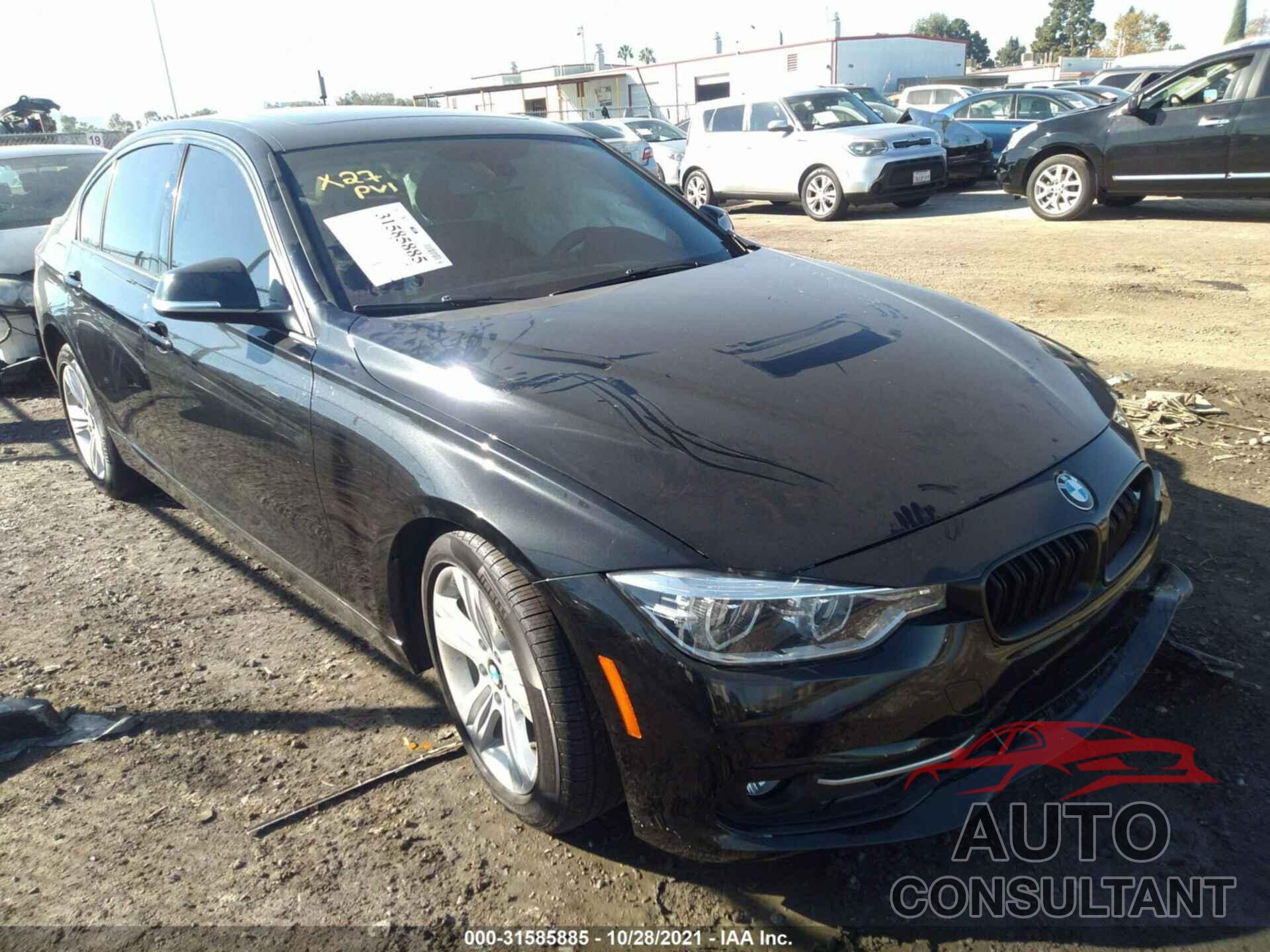 BMW 3 SERIES 2016 - WBA8E9G52GNU30360