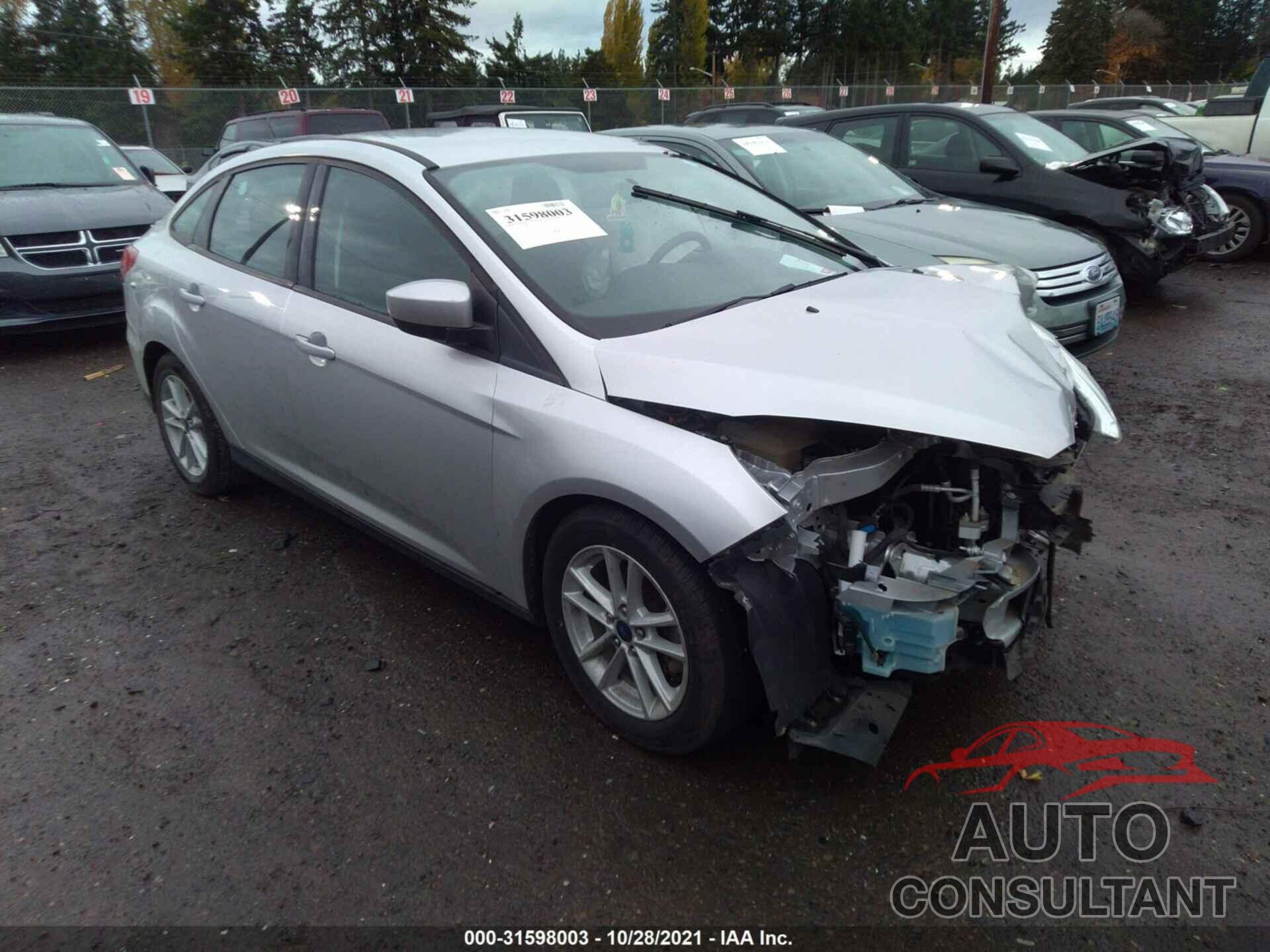 FORD FOCUS 2018 - 1FADP3F27JL223200