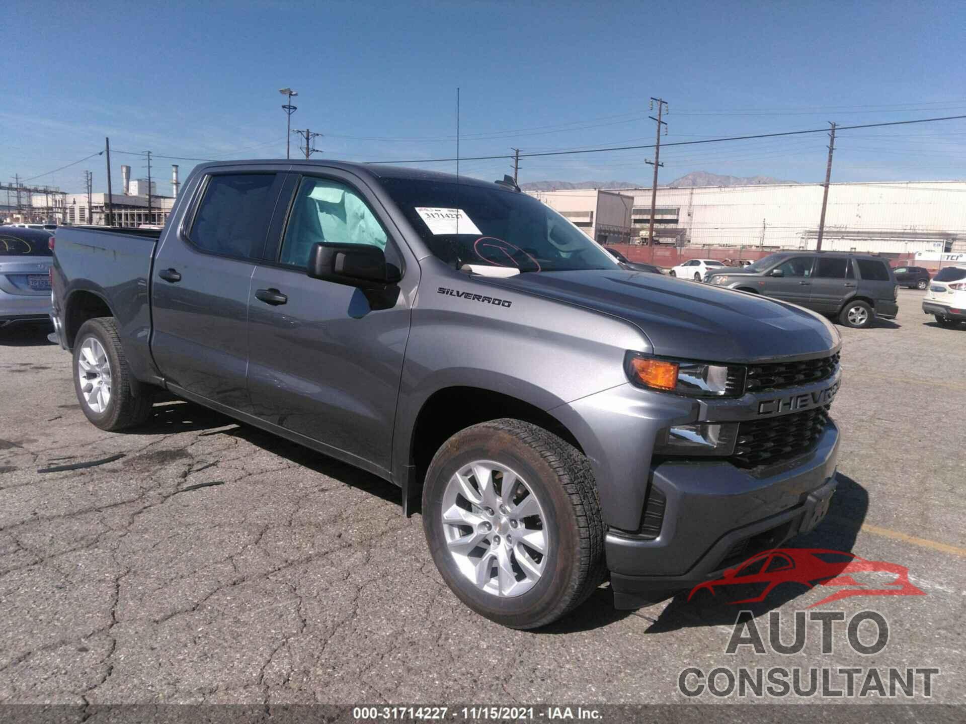 CHEVROLET SILVERADO 1500 2021 - 3GCPWBEK5MG337932
