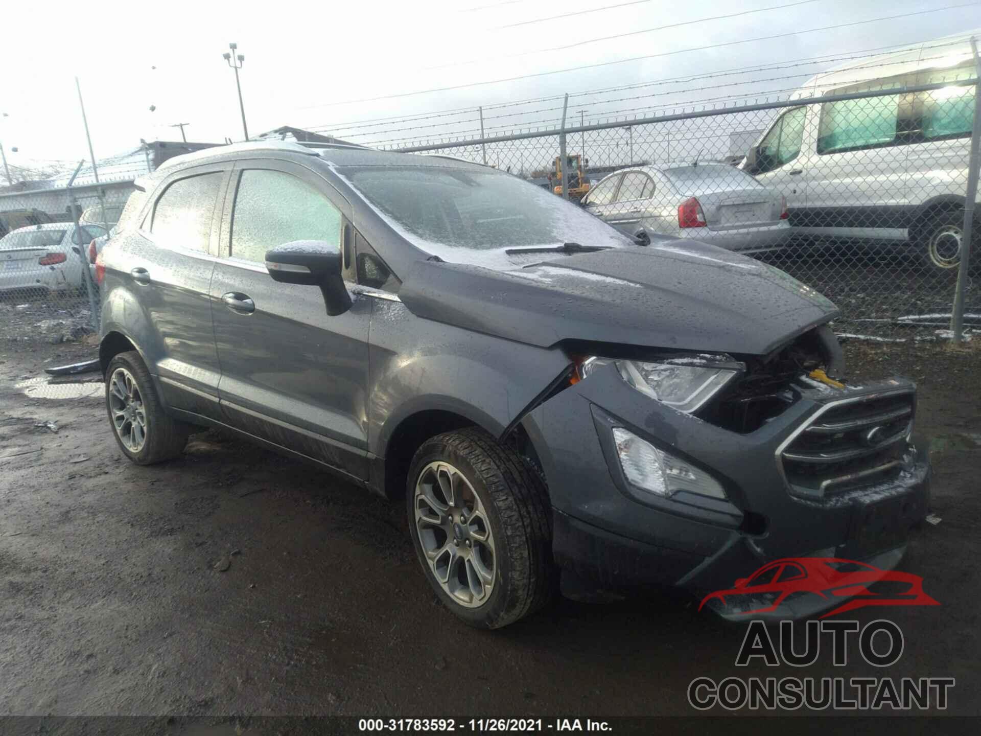 FORD ECOSPORT 2018 - MAJ6P1WL5JC196455