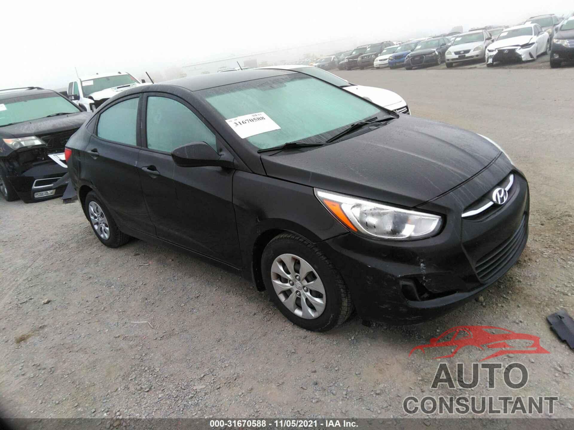 HYUNDAI ACCENT 2016 - KMHCT4AE8GU066705