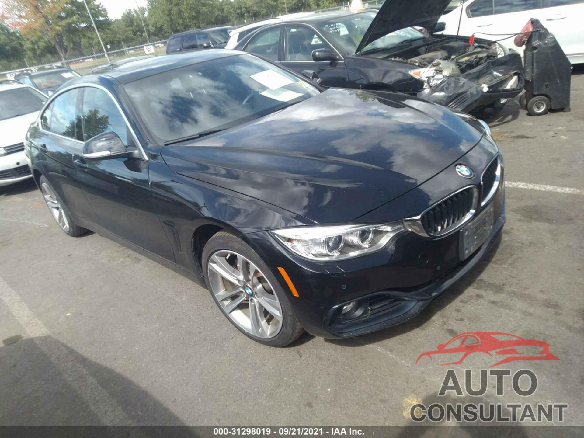 BMW 4 SERIES 2016 - WBA4C9C54GG140507