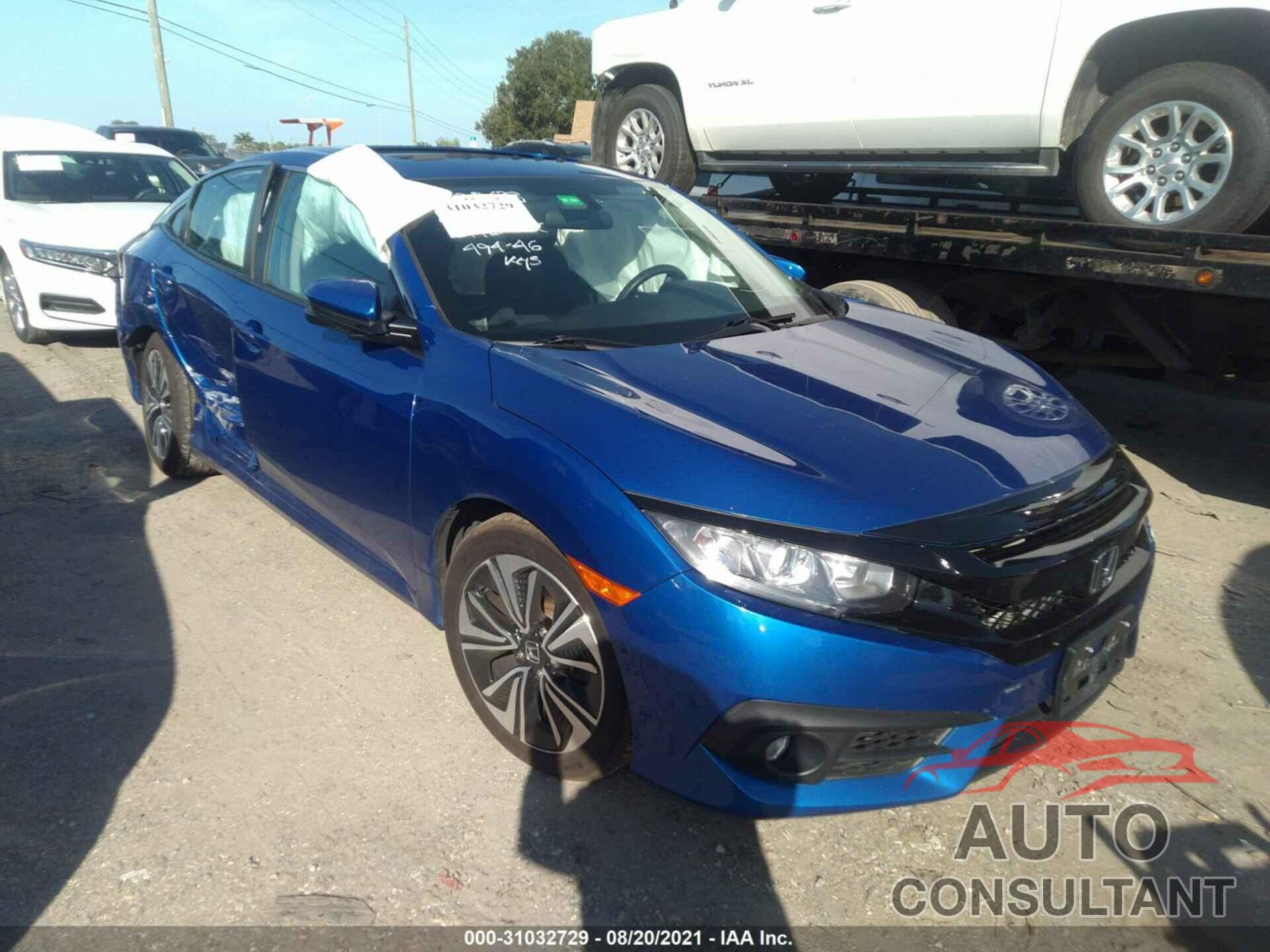 HONDA CIVIC SEDAN 2017 - 19XFC1F31HE028739