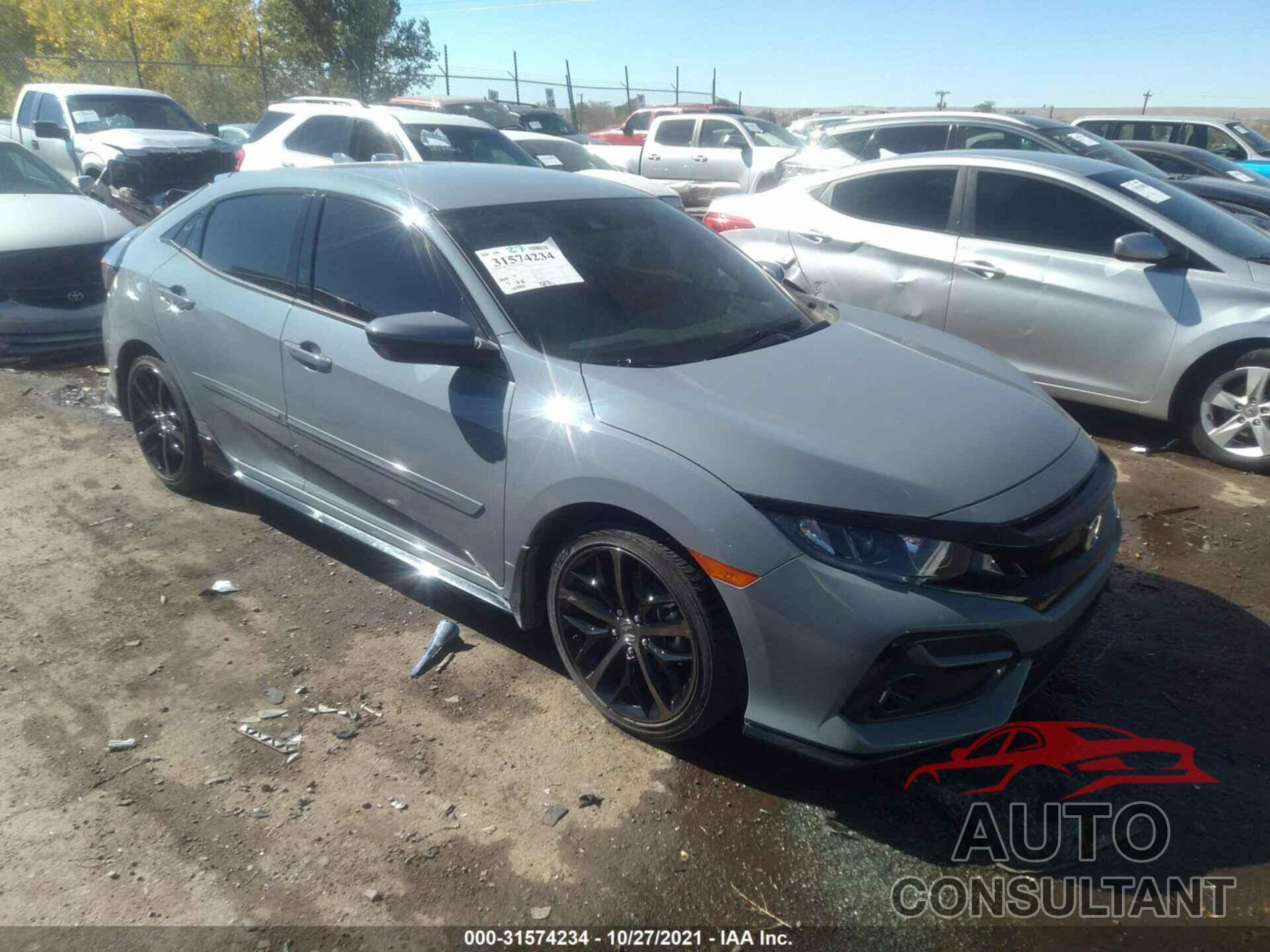 HONDA CIVIC HATCHBACK 2021 - SHHFK7H46MU208569