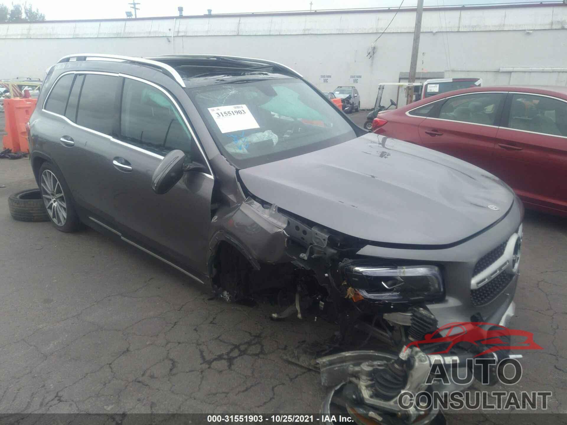 MERCEDES-BENZ GLB 2021 - W1N4M4HB2MW134412