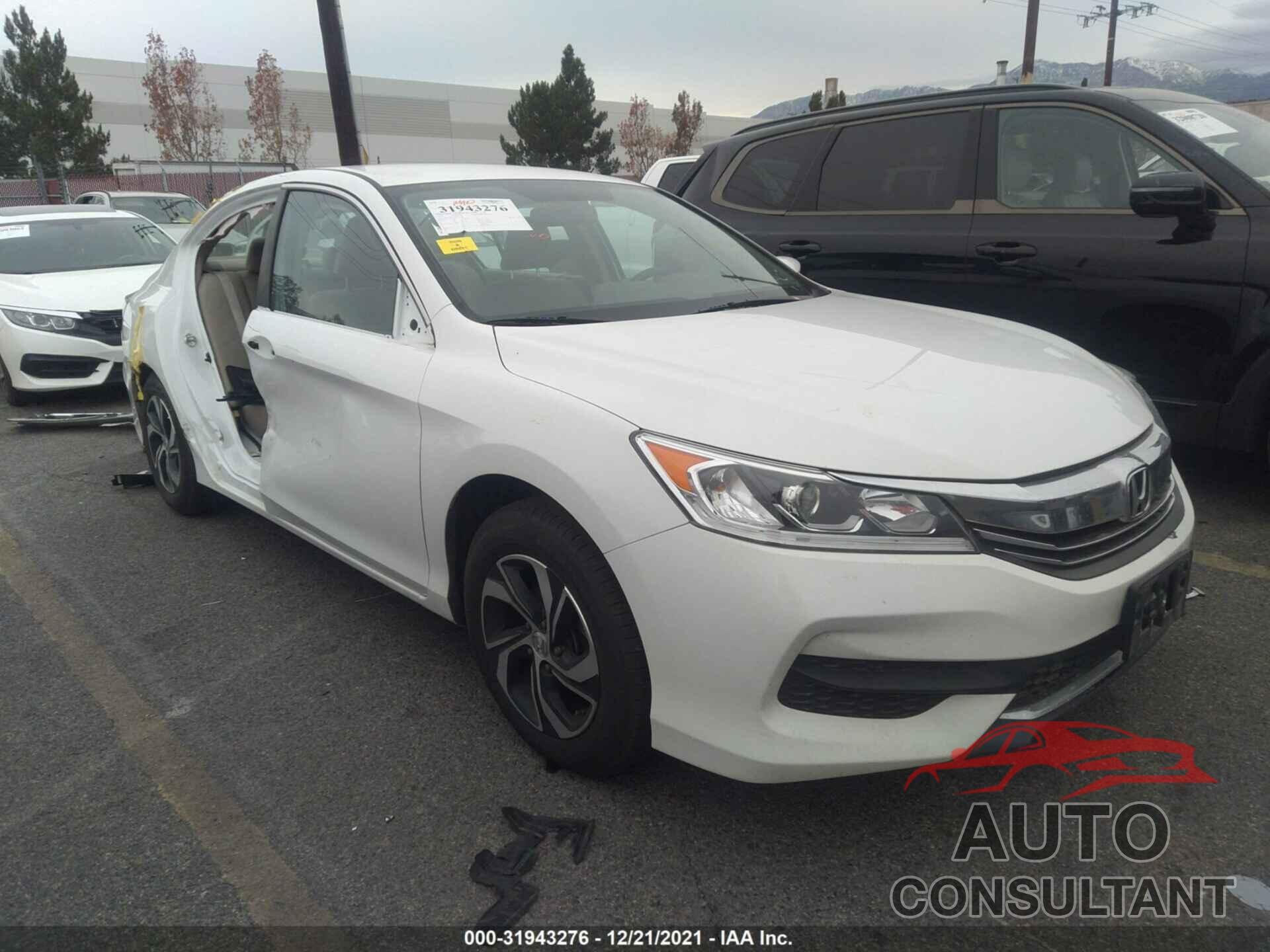 HONDA ACCORD SEDAN 2016 - 1HGCR2F30GA023798