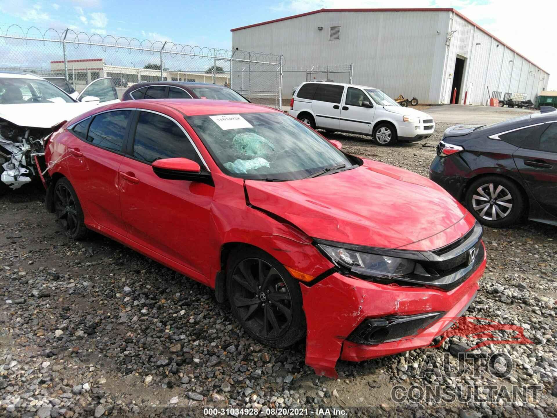 HONDA CIVIC SEDAN 2020 - 2HGFC2F81LH560637