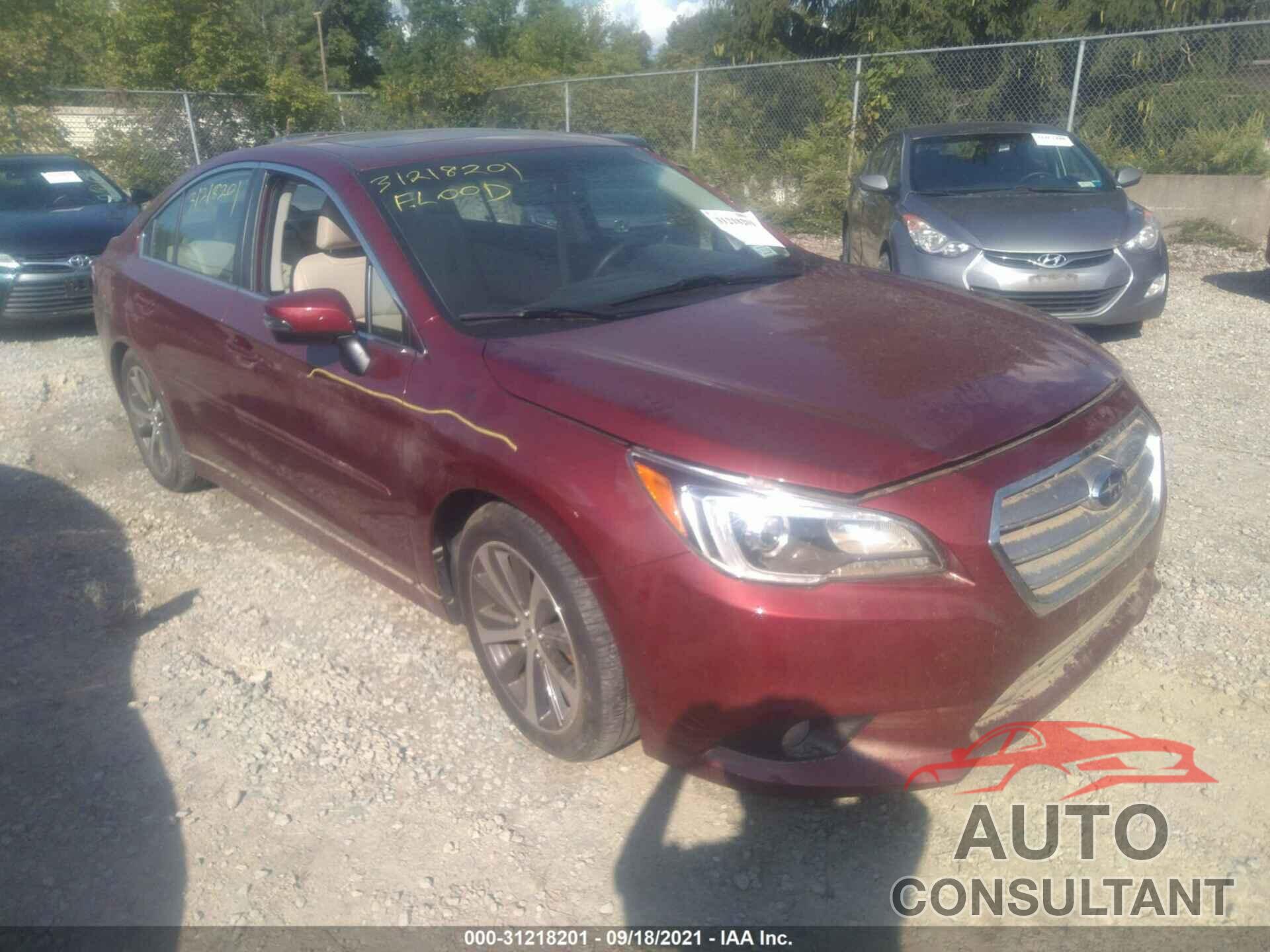 SUBARU LEGACY 2017 - 4S3BNAK60H3069377