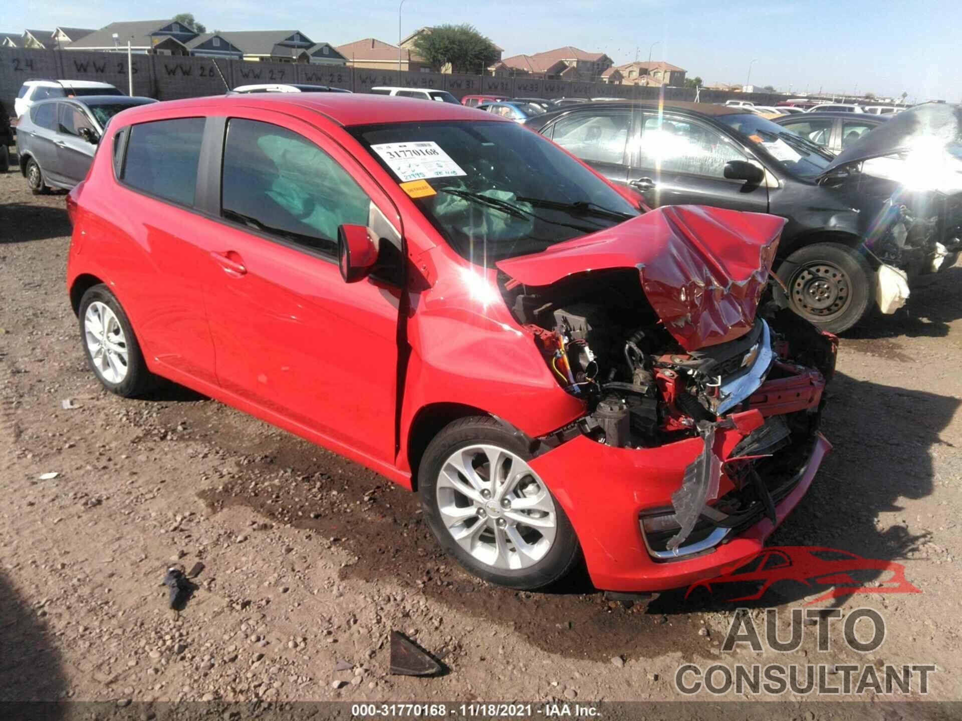 CHEVROLET SPARK 2019 - KL8CD6SA8KC758902