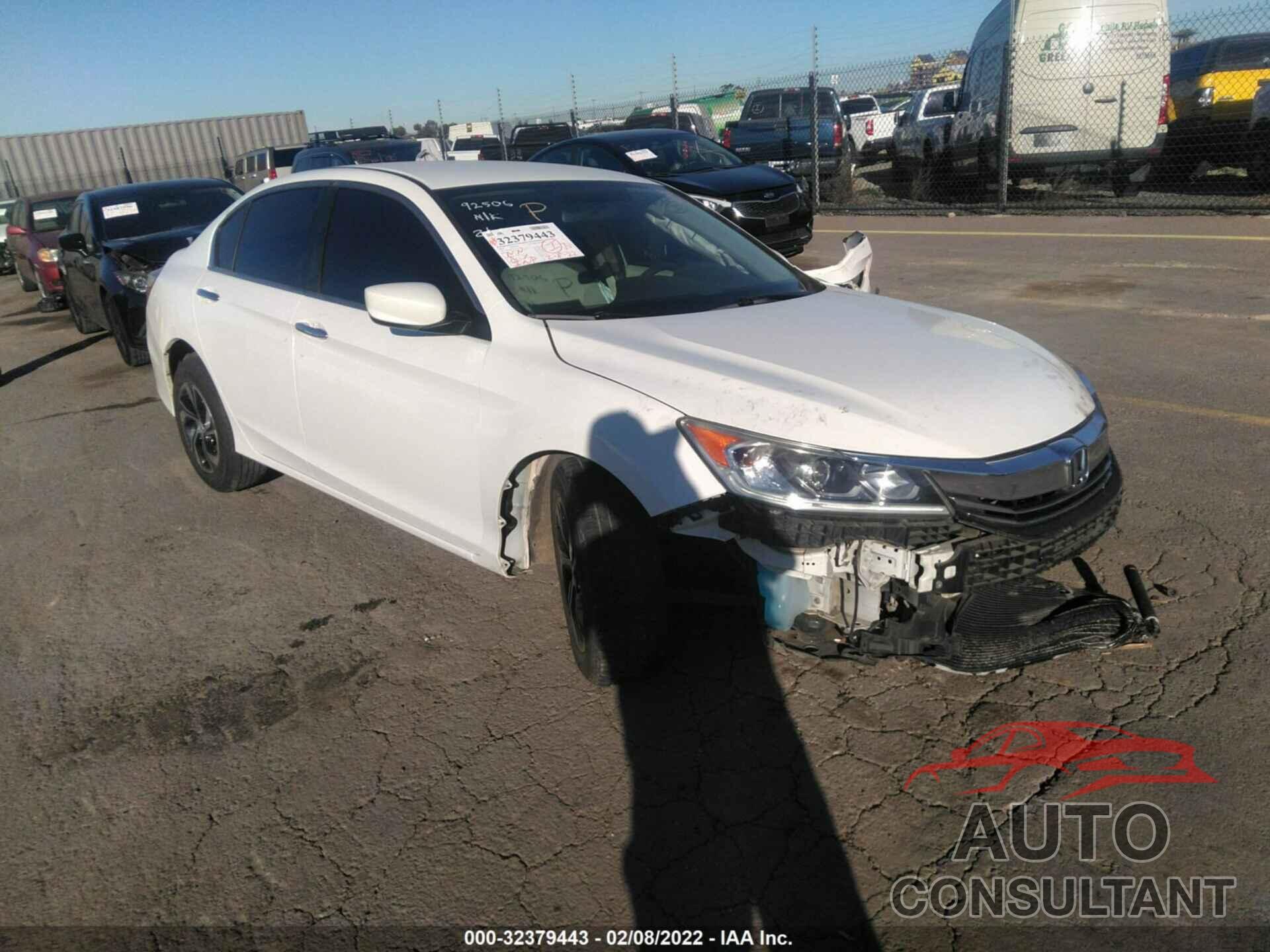 HONDA ACCORD SEDAN 2016 - 1HGCR2F35GA172580