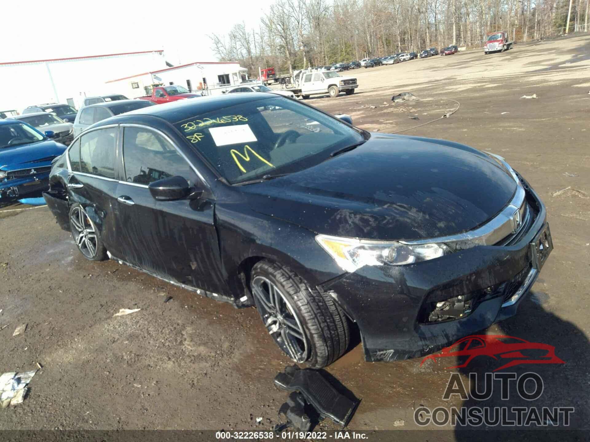 HONDA ACCORD SEDAN 2017 - 1HGCR2F51HA058742
