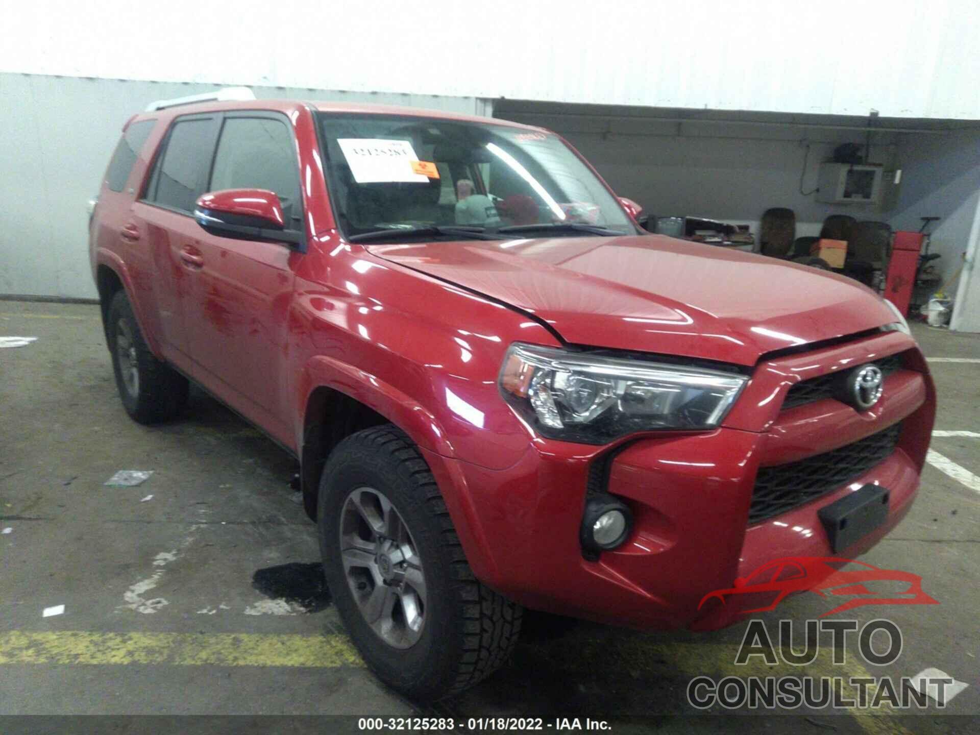 TOYOTA 4RUNNER 2016 - JTEBU5JR7G5326135