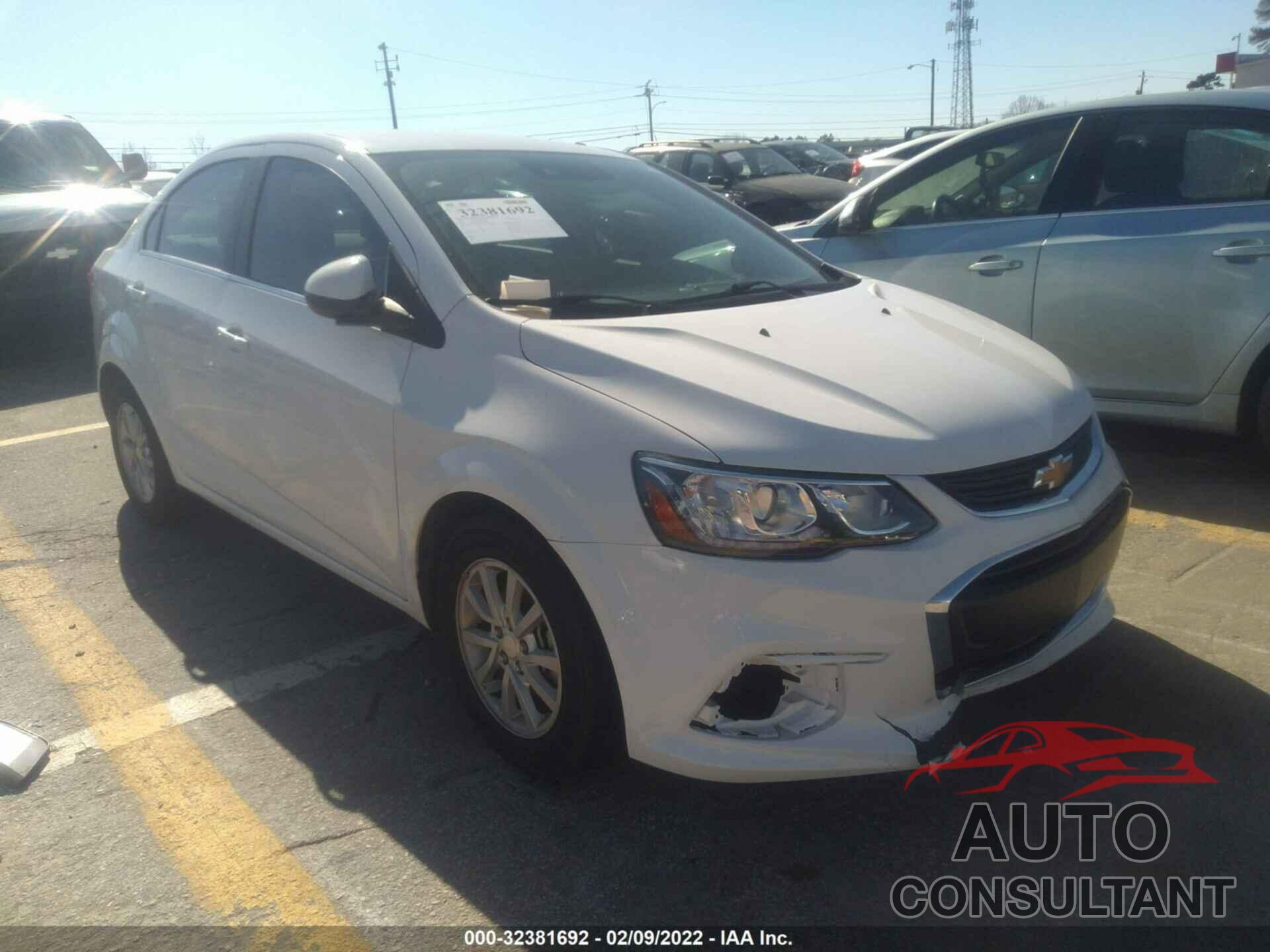 CHEVROLET SONIC 2017 - 1G1JD5SB0H4113271