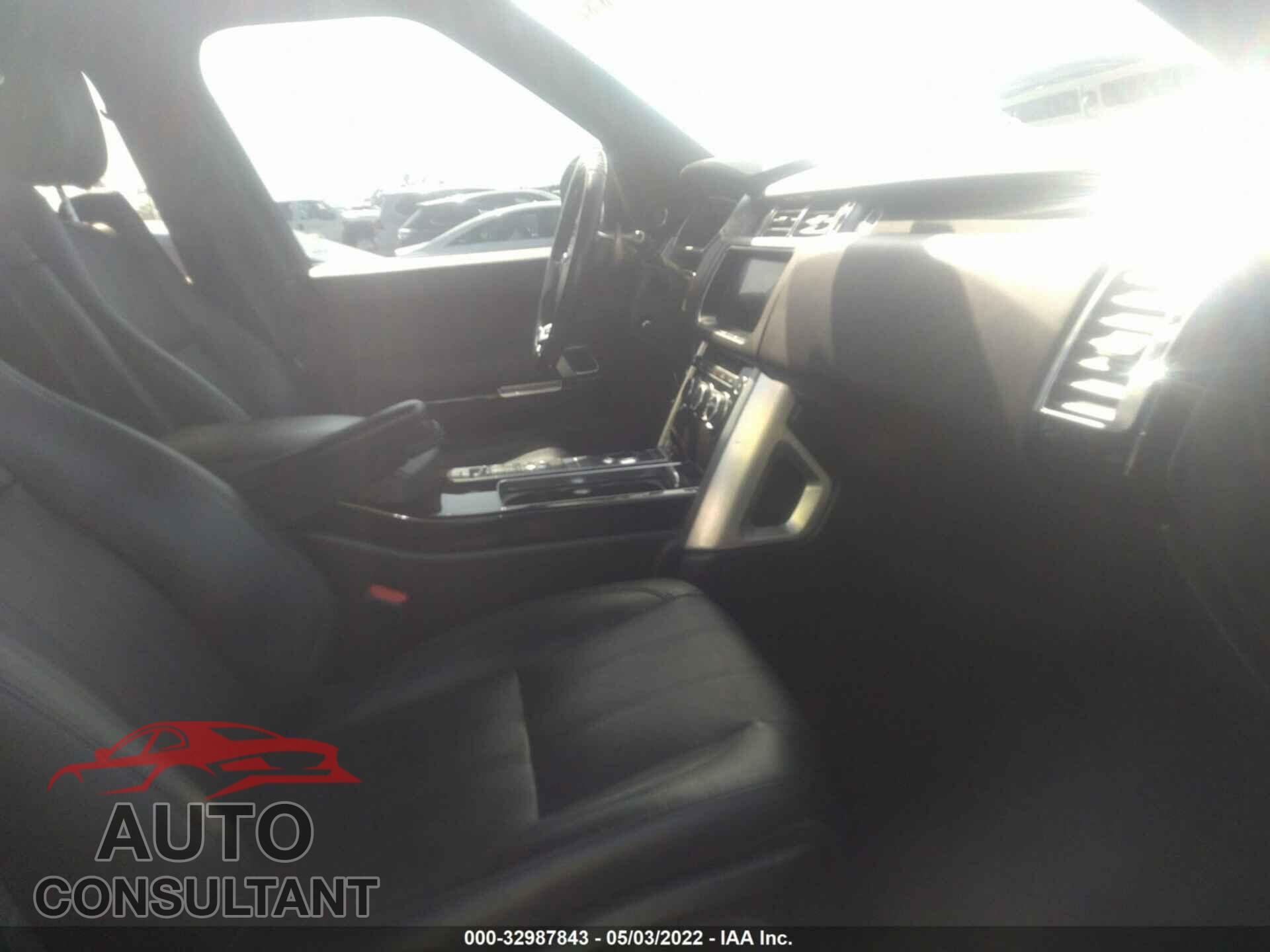 LAND ROVER RANGE ROVER 2017 - SALGS2FV9HA378484