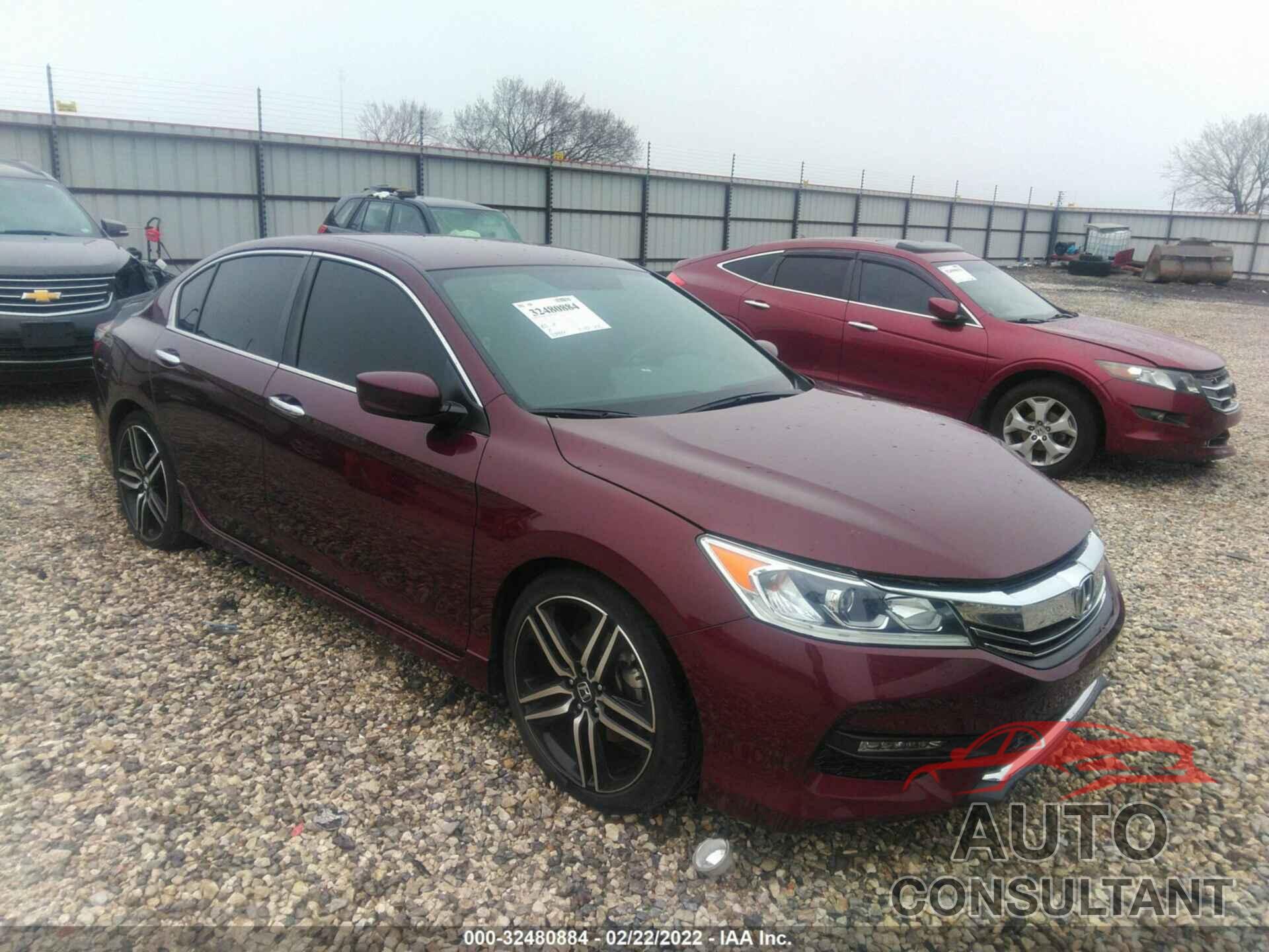 HONDA ACCORD SEDAN 2016 - 1HGCR2F56GA192239