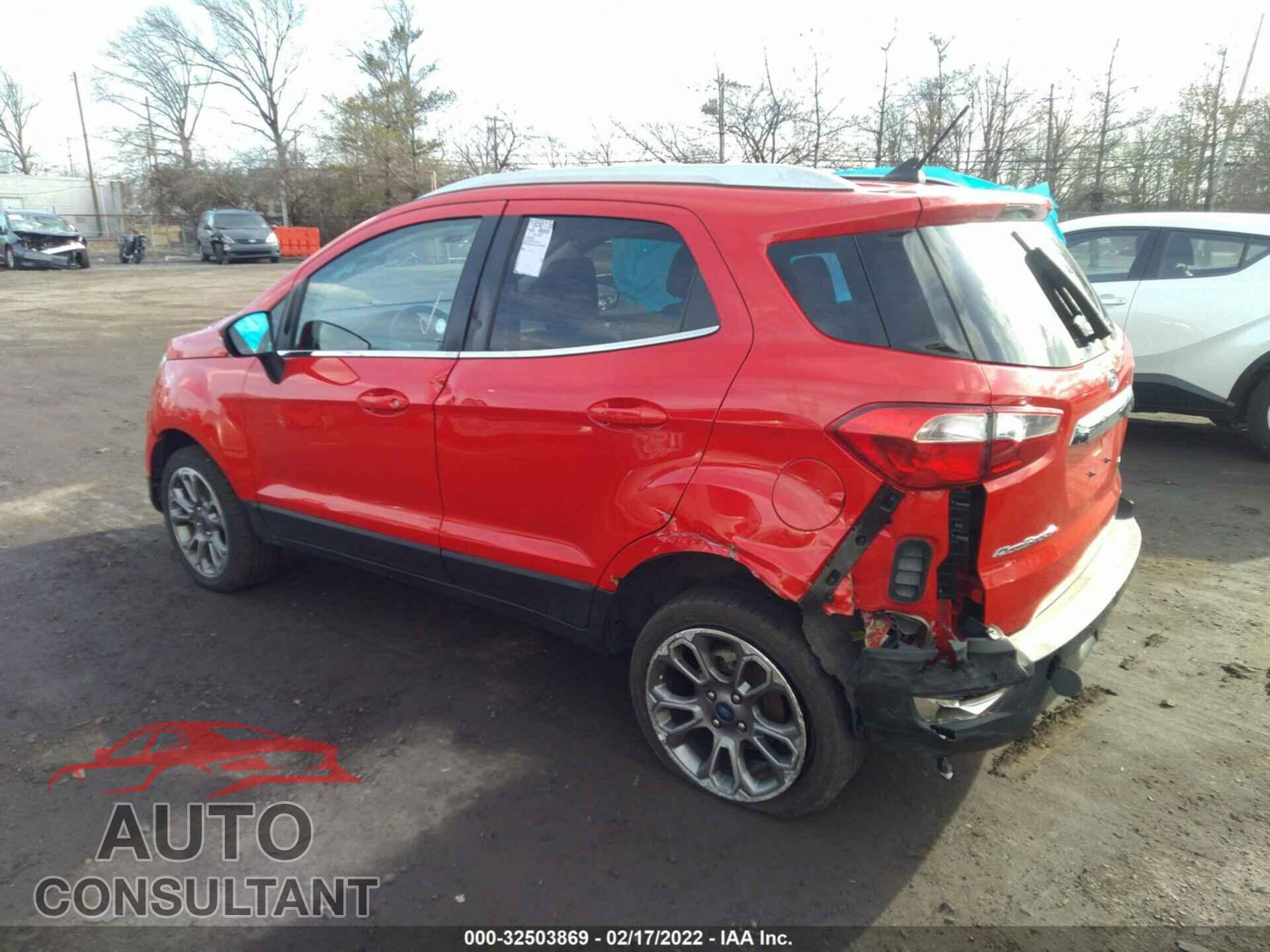 FORD ECOSPORT 2020 - MAJ6S3KL3LC367643