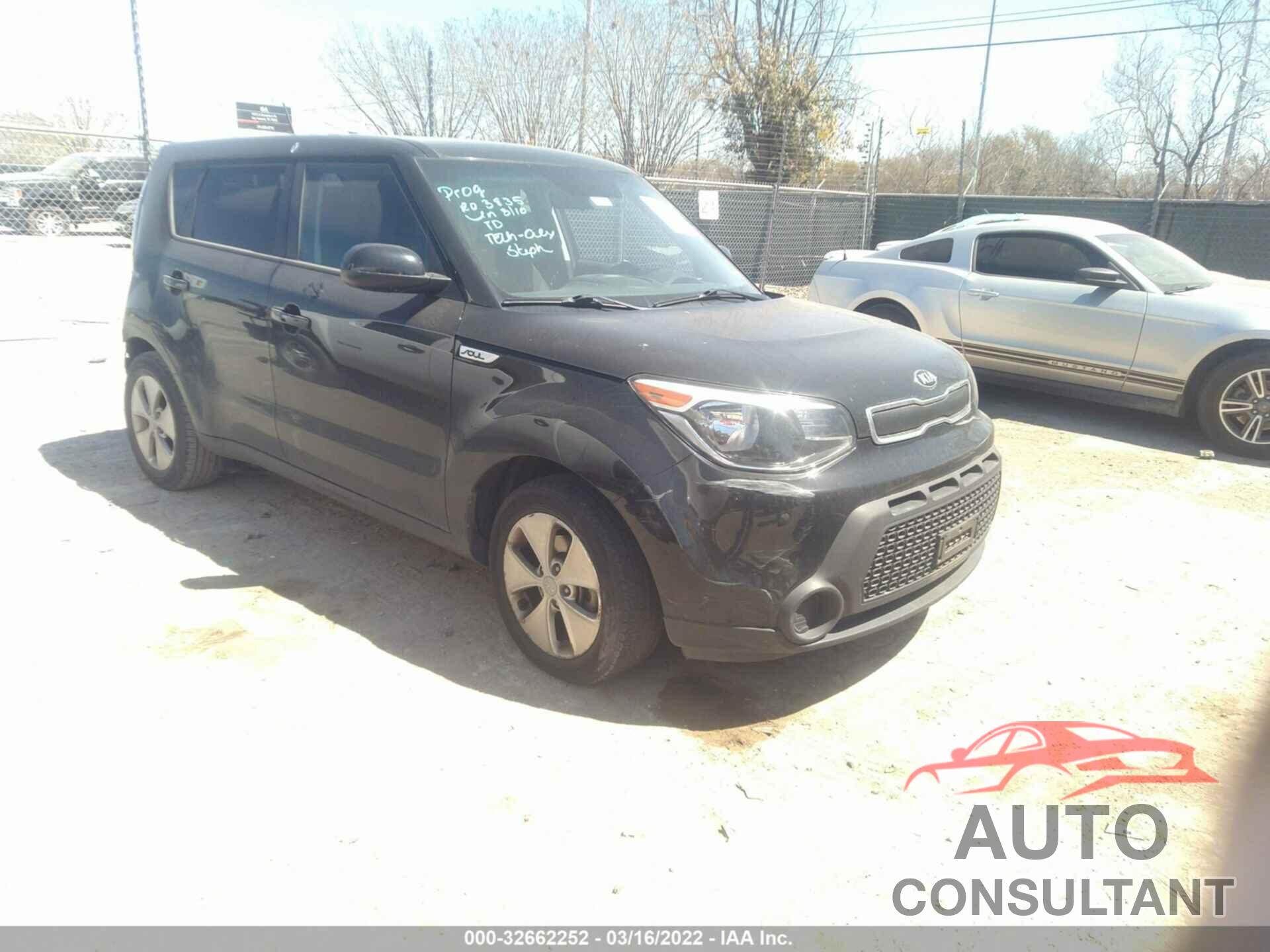 KIA SOUL 2016 - KNDJN2A28G7834830