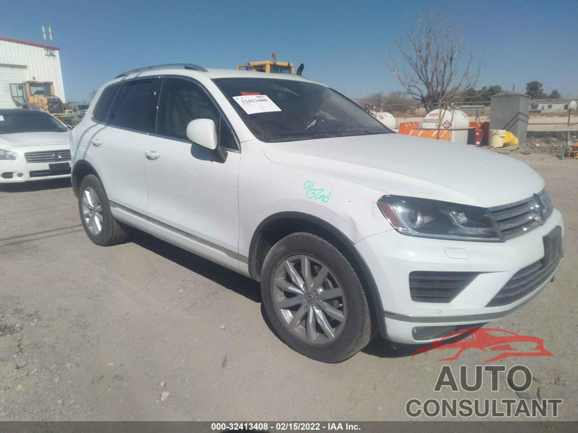 VOLKSWAGEN TOUAREG 2016 - WVGEF9BP1GD012918