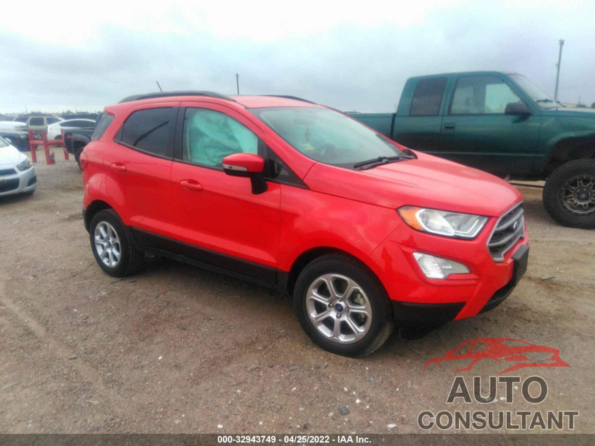 FORD ECOSPORT 2019 - MAJ3S2GEXKC296026