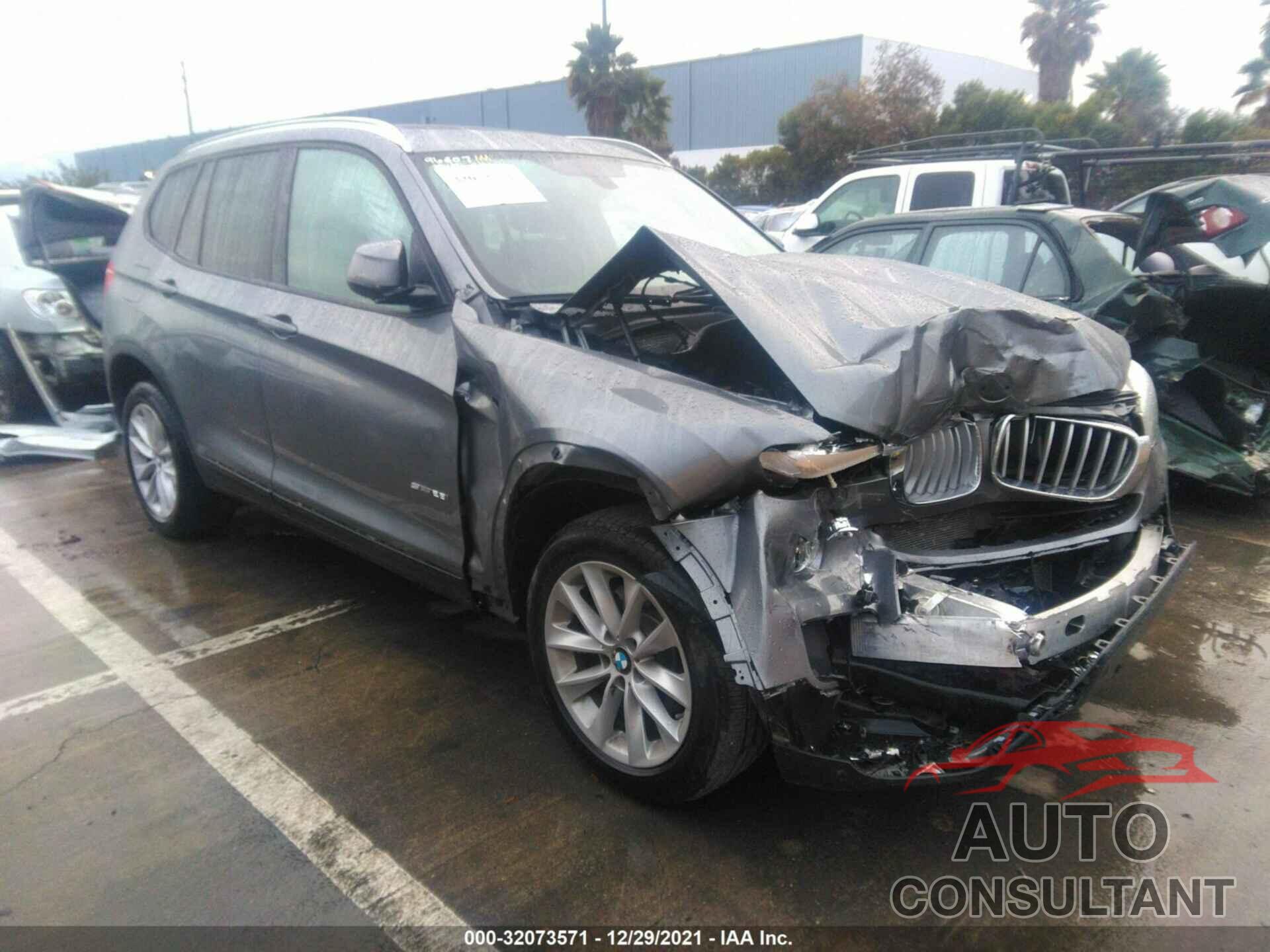BMW X3 2017 - 5UXWZ7C35H0X42290