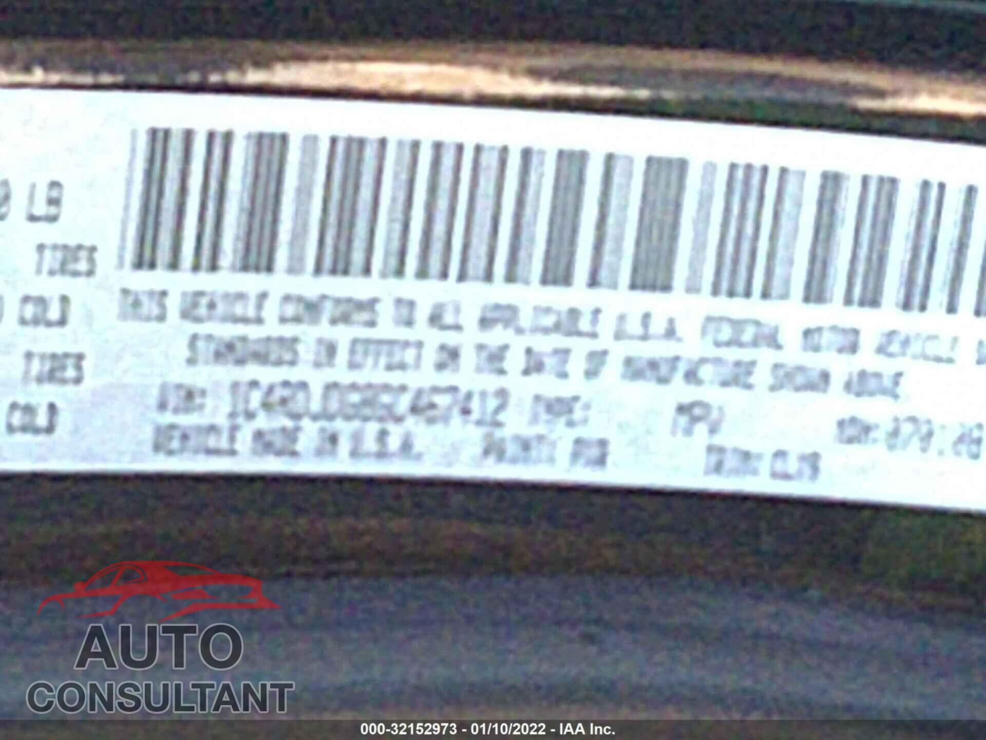 DODGE DURANGO 2016 - 1C4RDJDG8GC467412