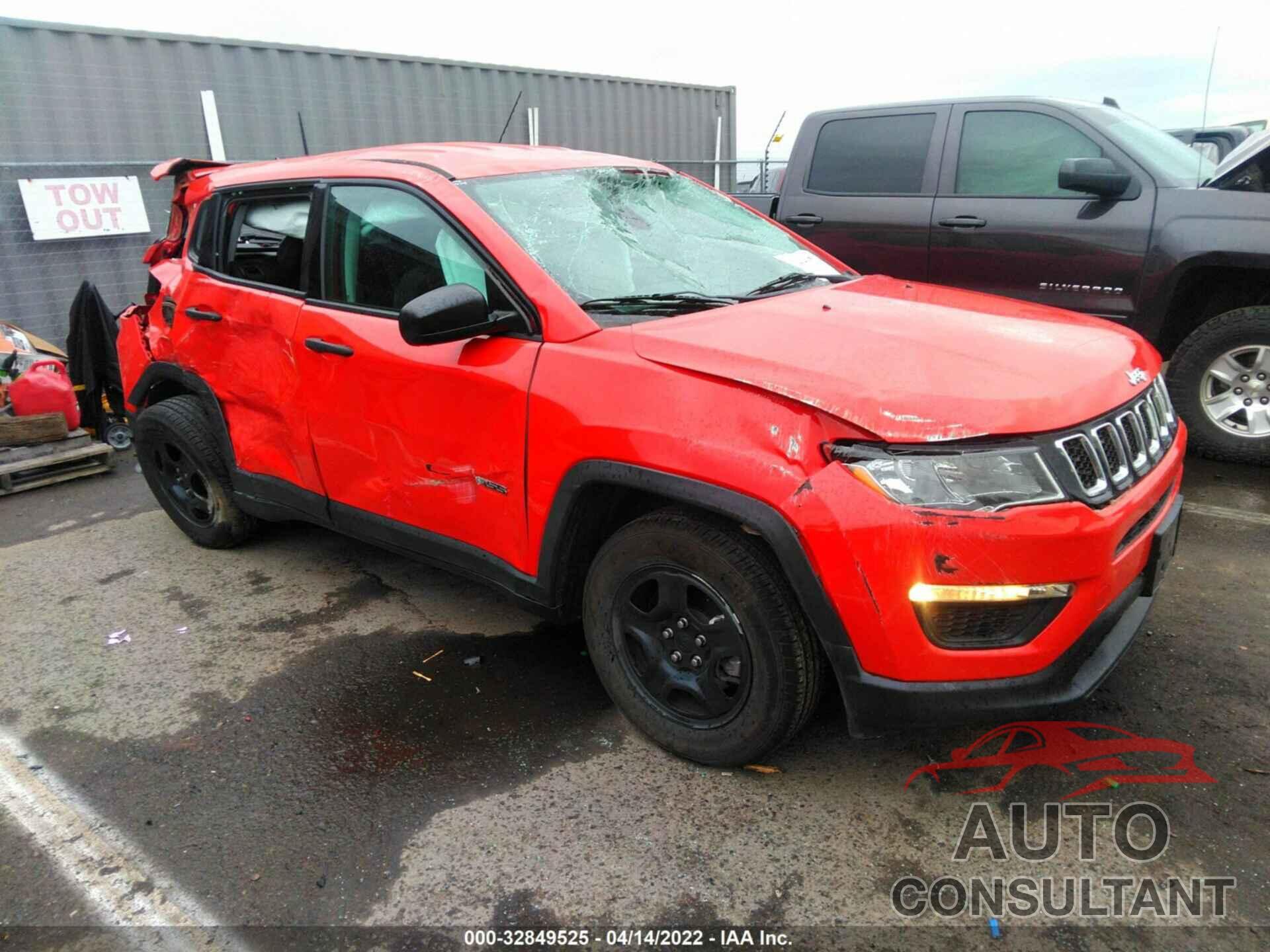 JEEP COMPASS 2017 - 3C4NJCAB7HT647689