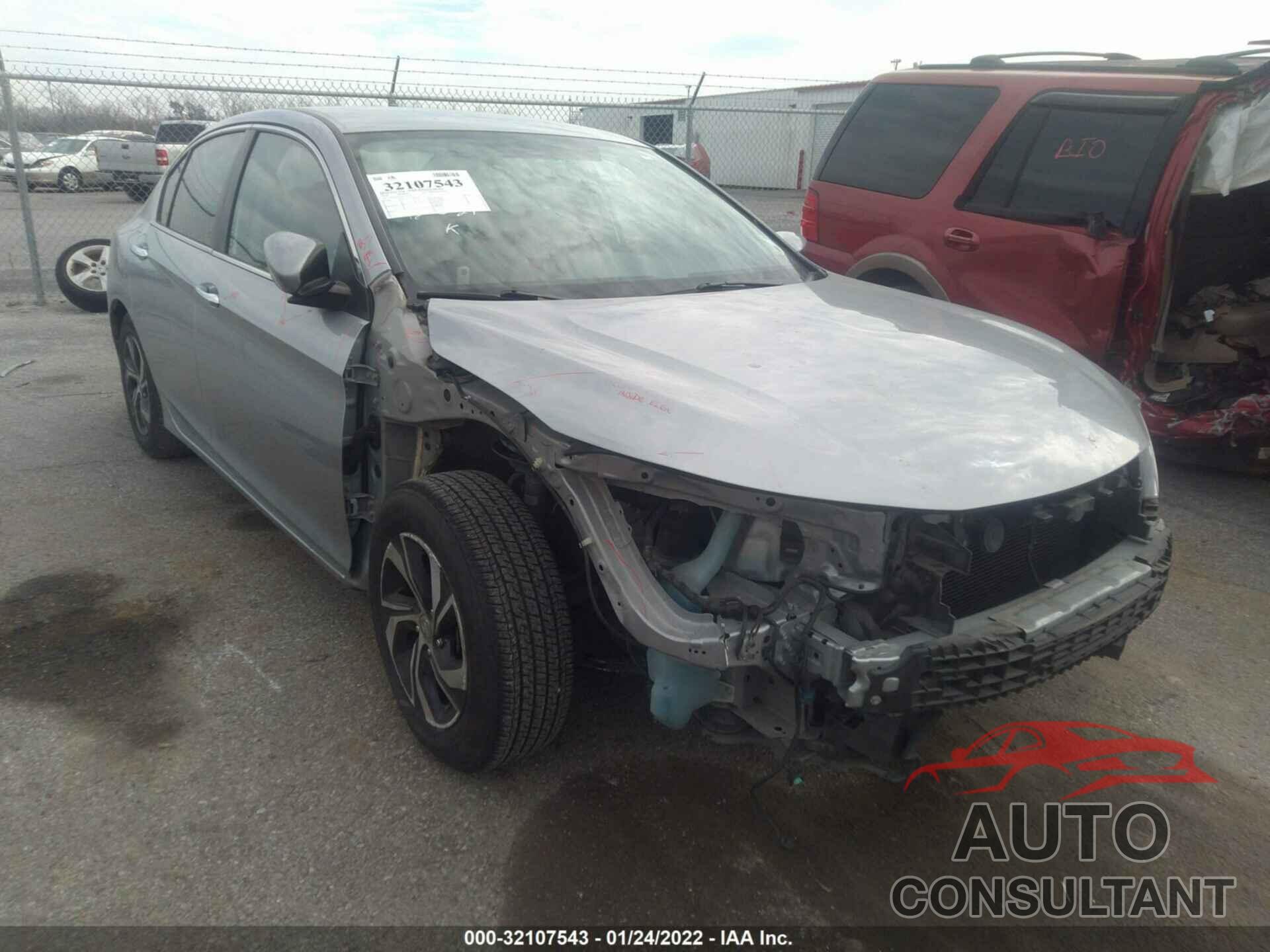 HONDA ACCORD SEDAN 2016 - 1HGCR2F36GA173396