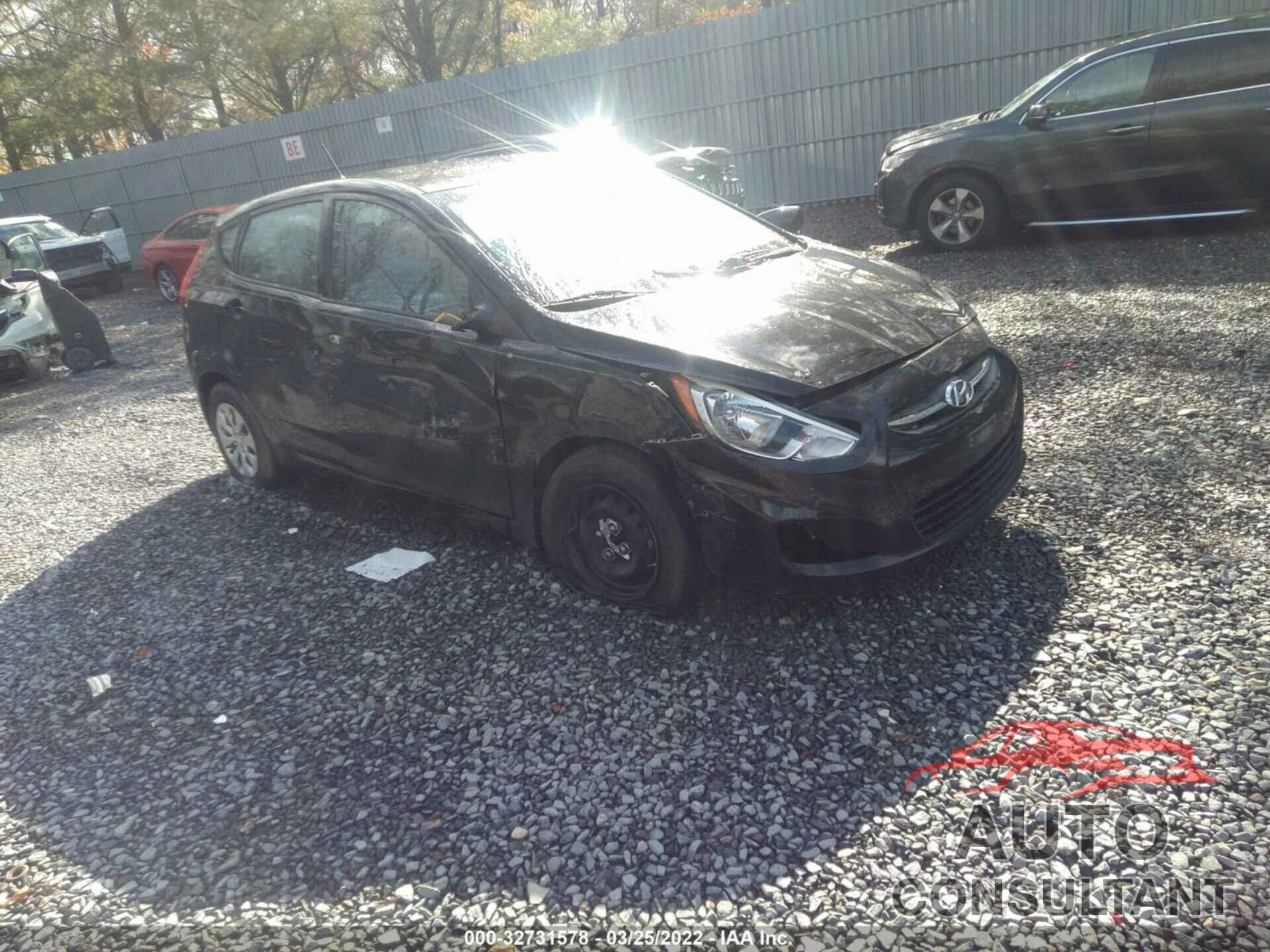 HYUNDAI ACCENT 2016 - KMHCT5AE0GU286720