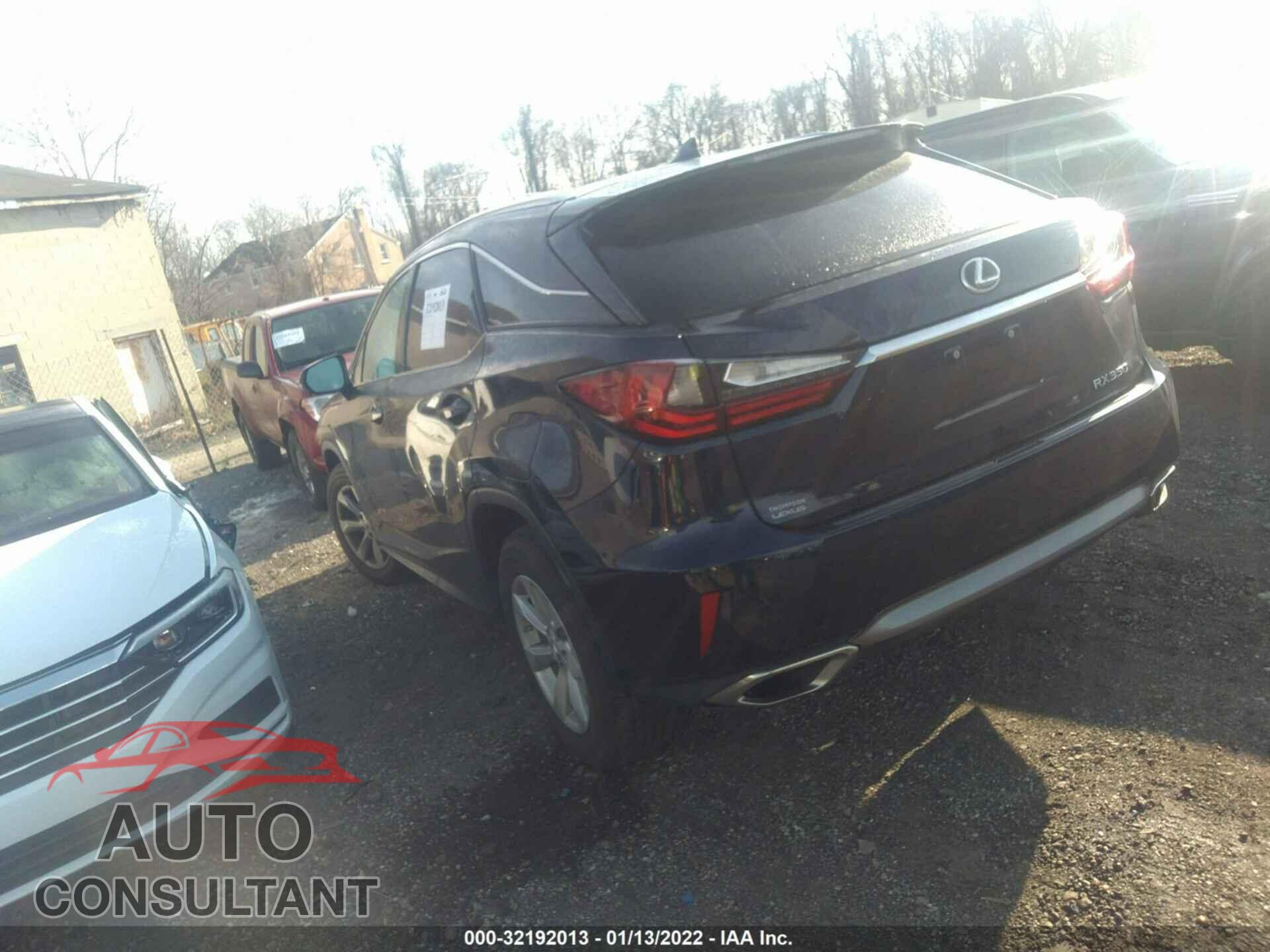 LEXUS RX 2017 - 2T2BZMCA0HC093416