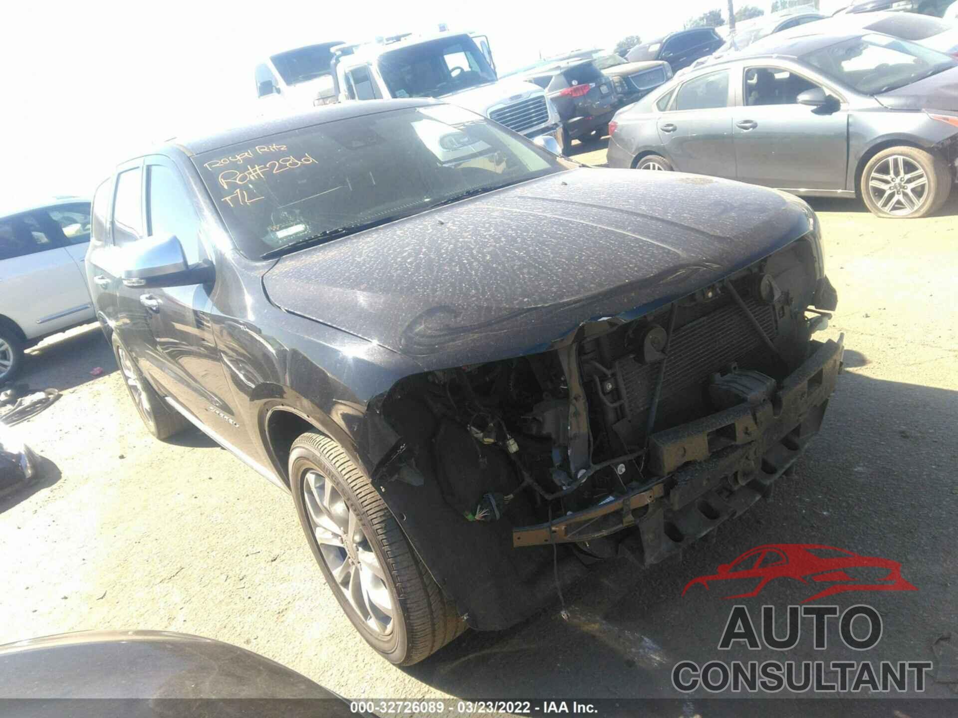 DODGE DURANGO 2017 - 1C4RDHEG9HC774533