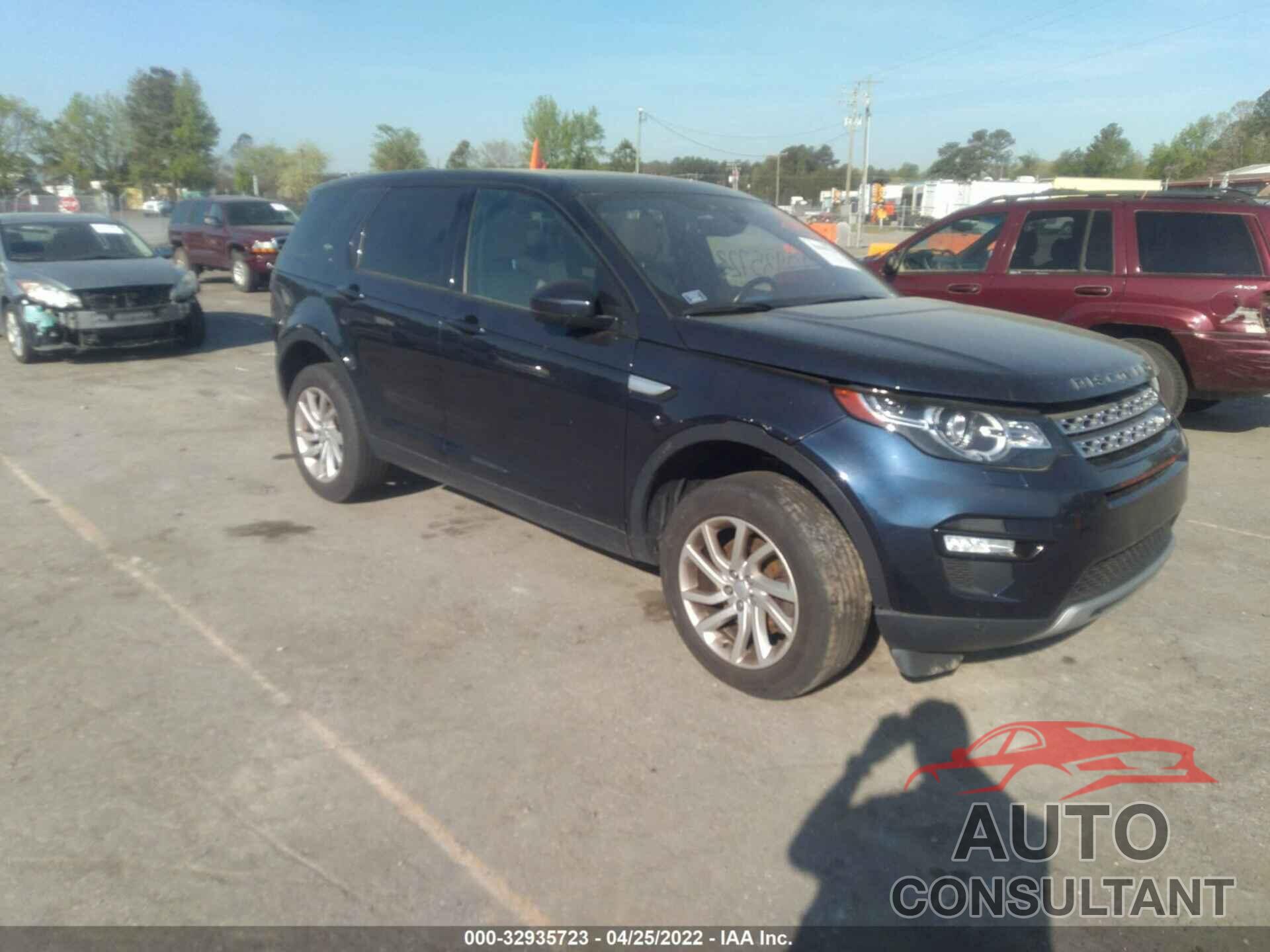 LAND ROVER DISCOVERY SPORT 2017 - SALCR2BG4HH639612