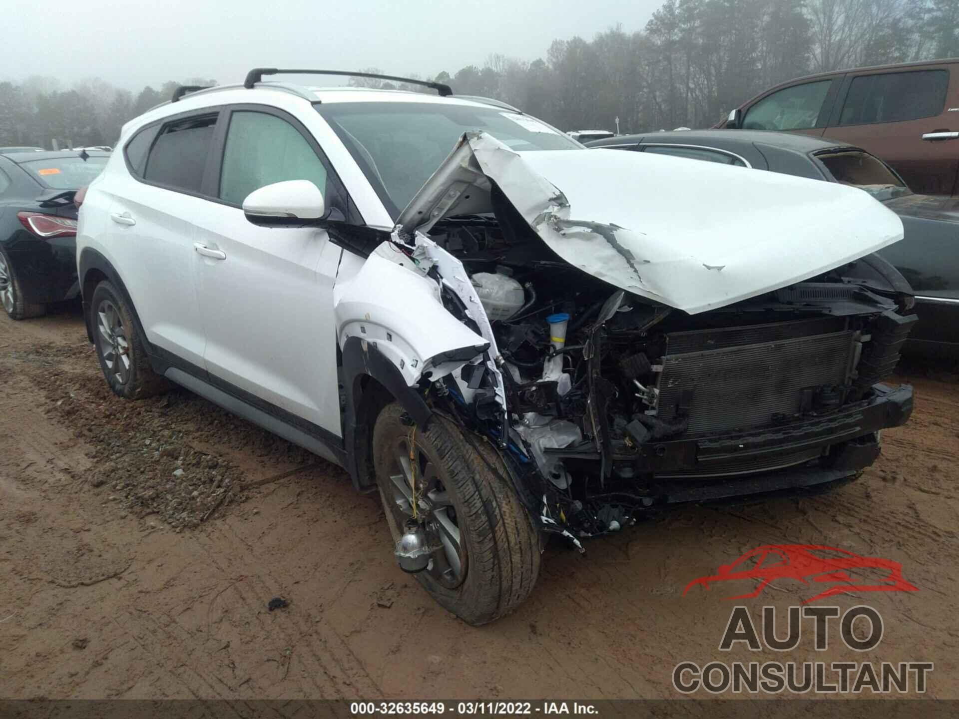 HYUNDAI TUCSON 2017 - KM8J3CA48HU557608