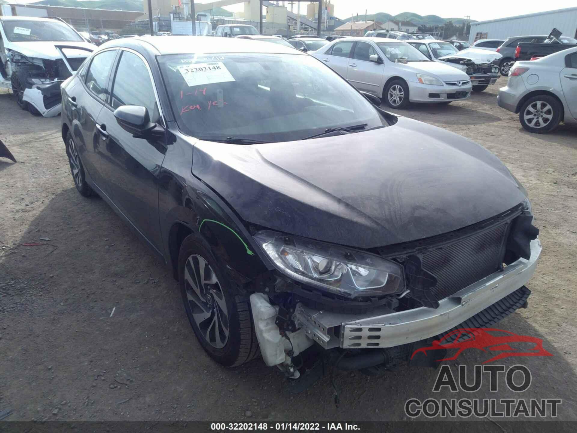 HONDA CIVIC HATCHBACK 2017 - SHHFK7H29HU411055