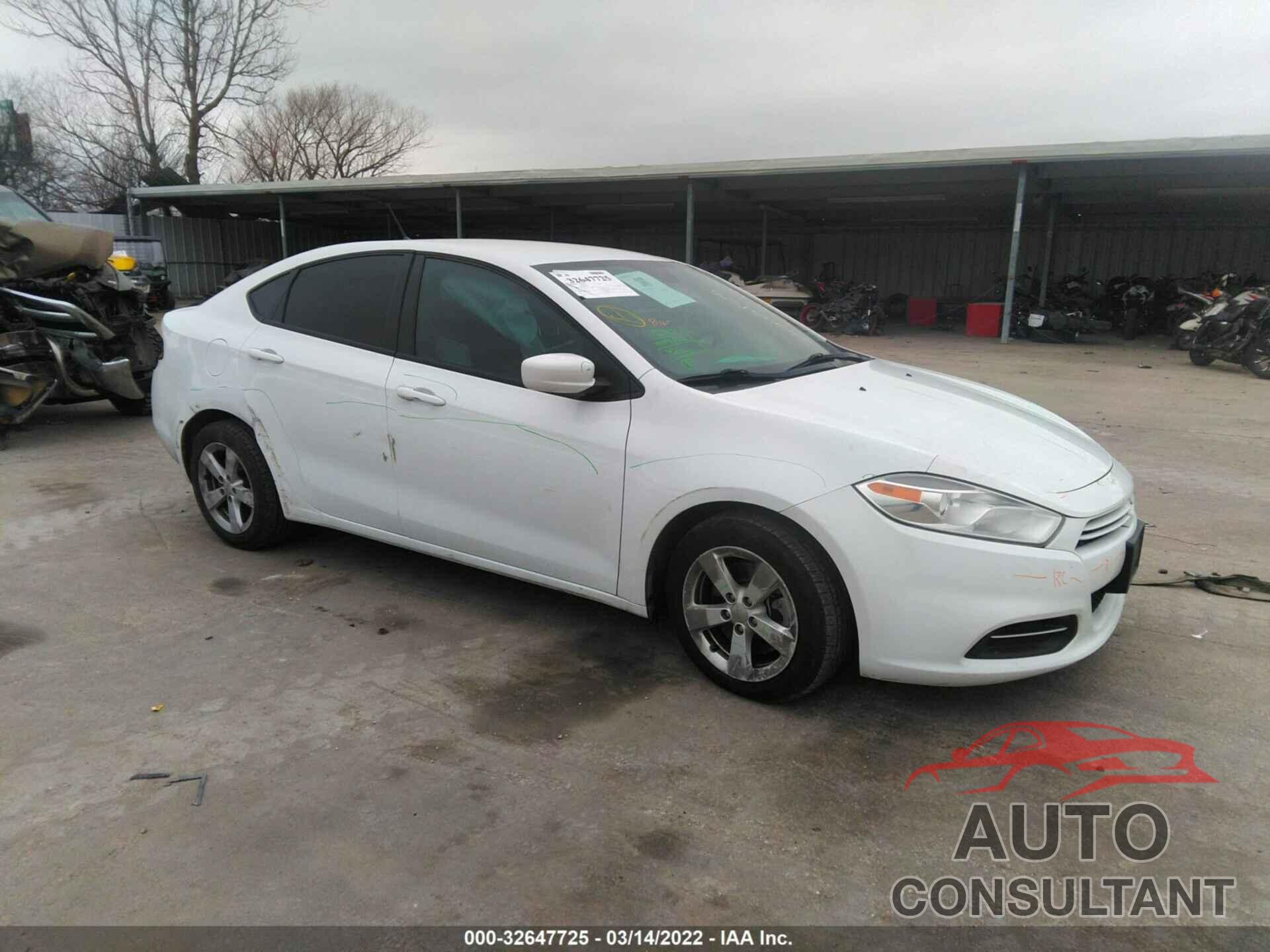 DODGE DART 2016 - 1C3CDFFA7GD816151