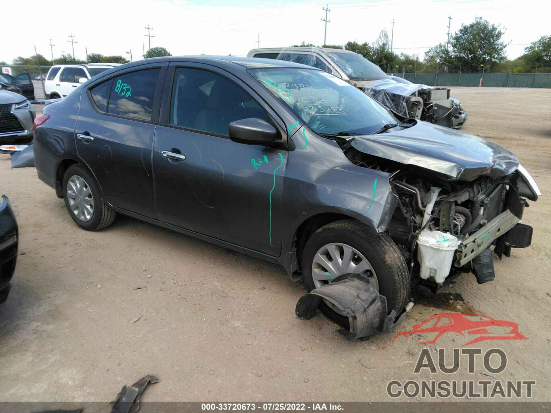 NISSAN VERSA 2016 - 3N1CN7AP1GL873453