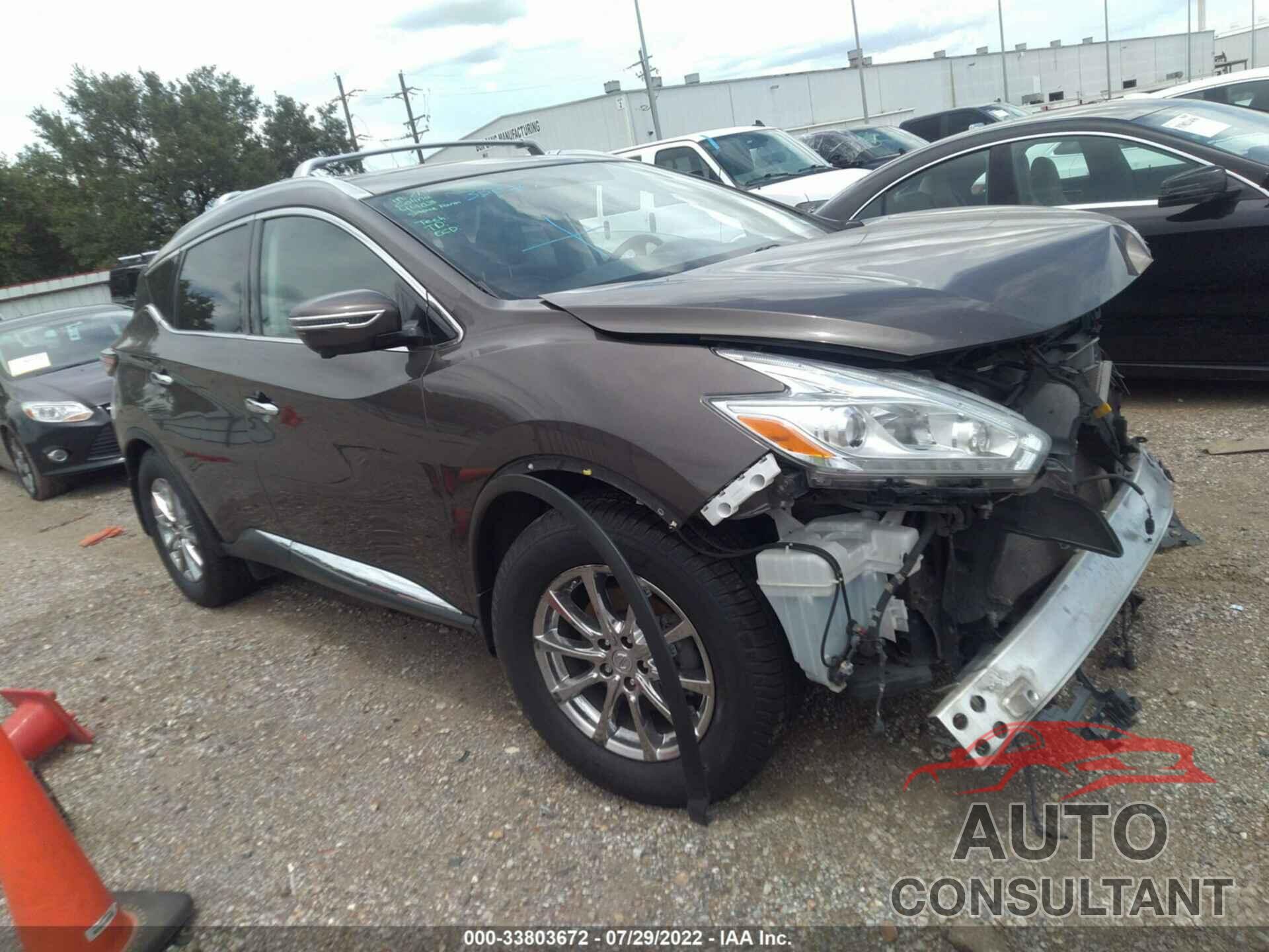 NISSAN MURANO 2017 - 5N1AZ2MH4HN199344