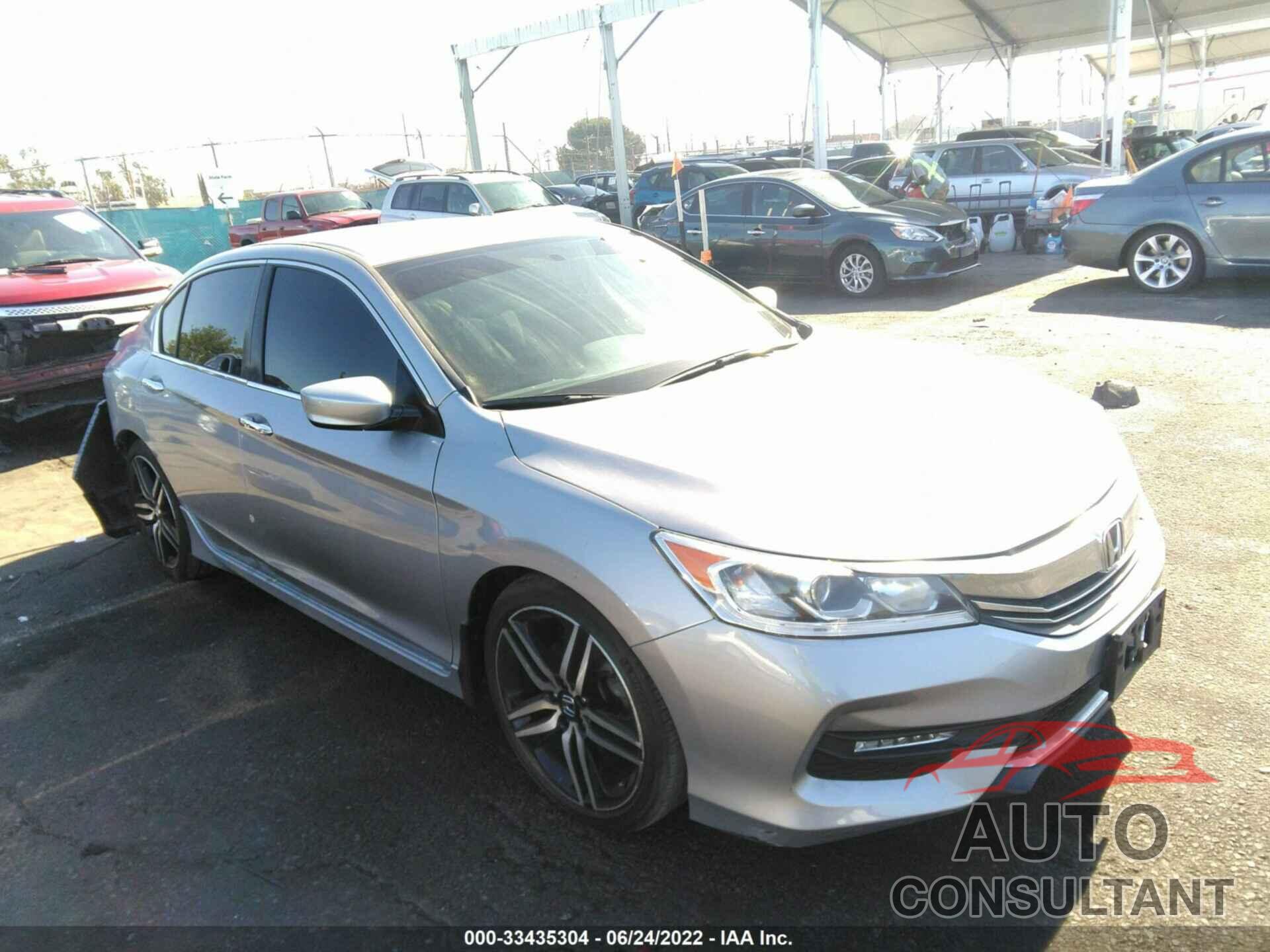 HONDA ACCORD SEDAN 2016 - 1HGCR2F50GA218480