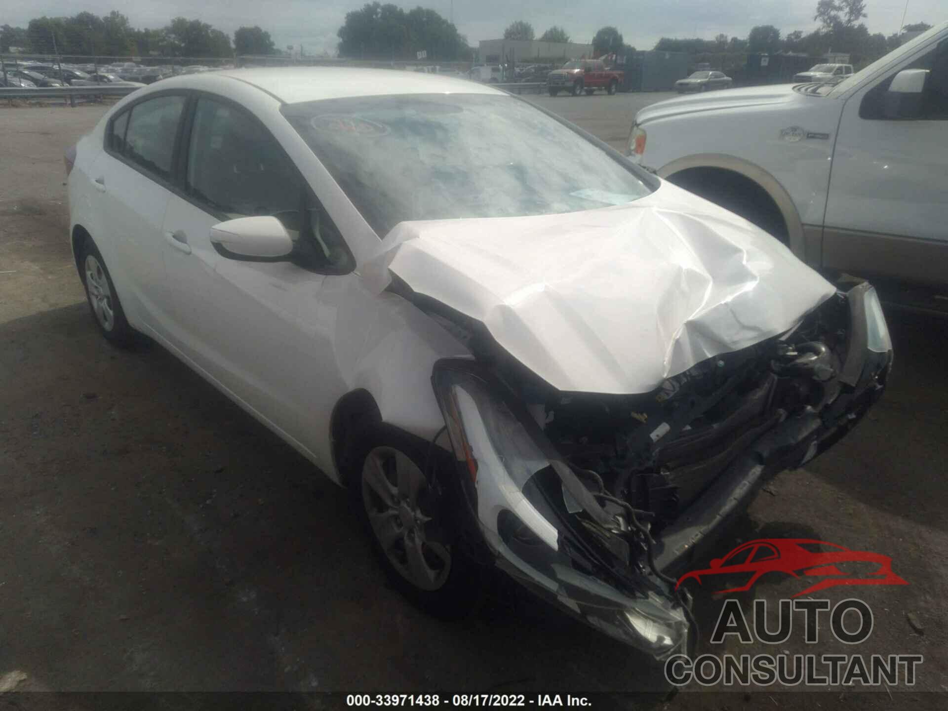 KIA FORTE 2017 - 3KPFK4A77HE059346