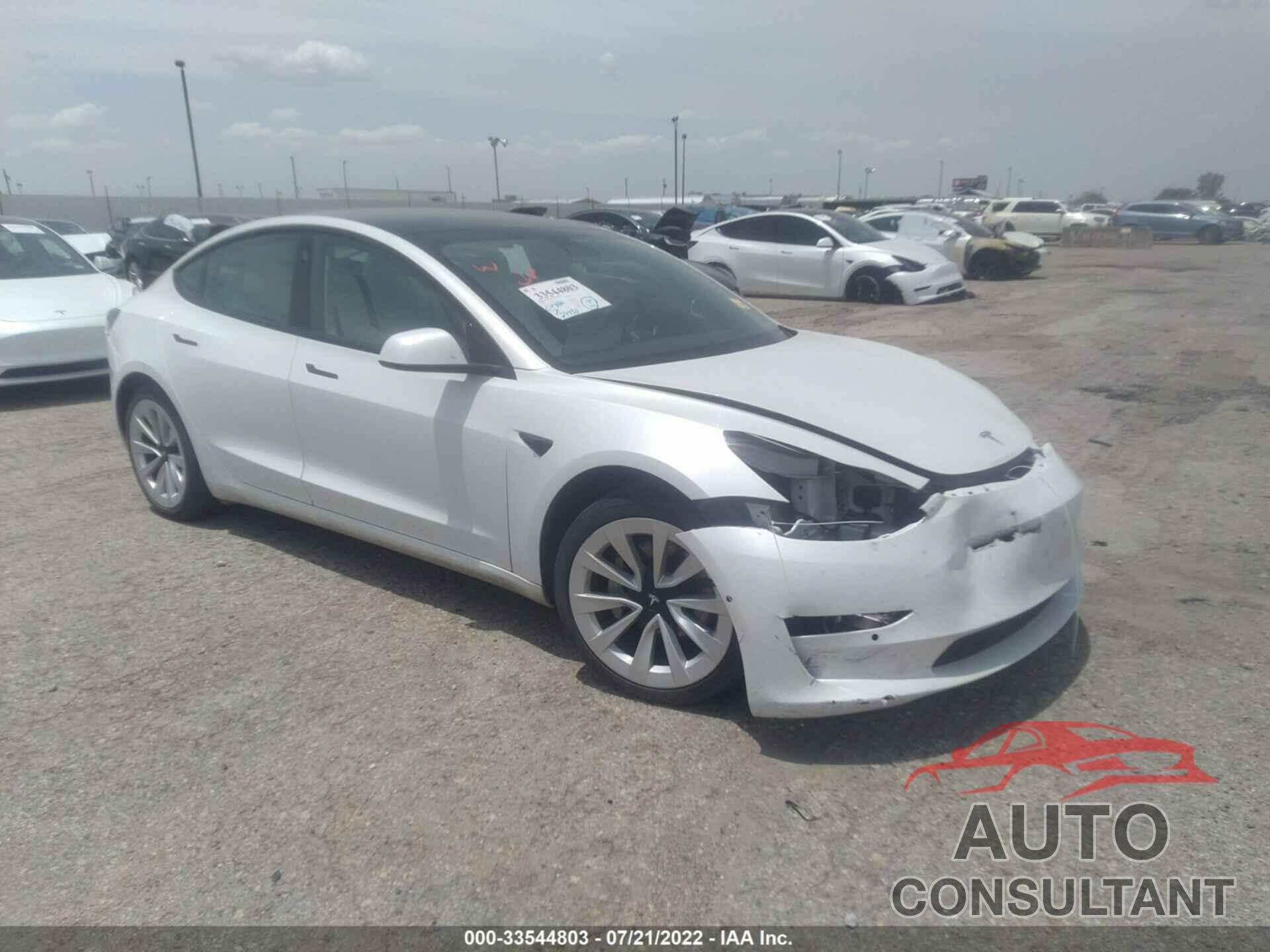 TESLA MODEL 3 2021 - 5YJ3E1EA2MF920628