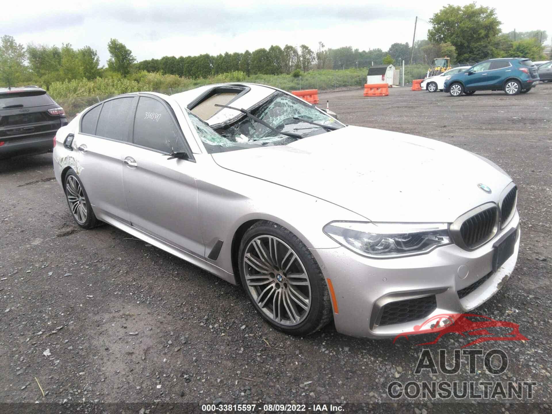 BMW 5 SERIES 2019 - WBAJB9C53KB288661