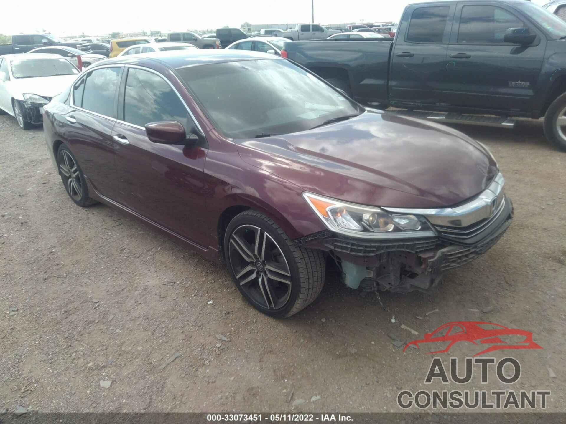 HONDA ACCORD SEDAN 2017 - 1HGCR2F50HA192741