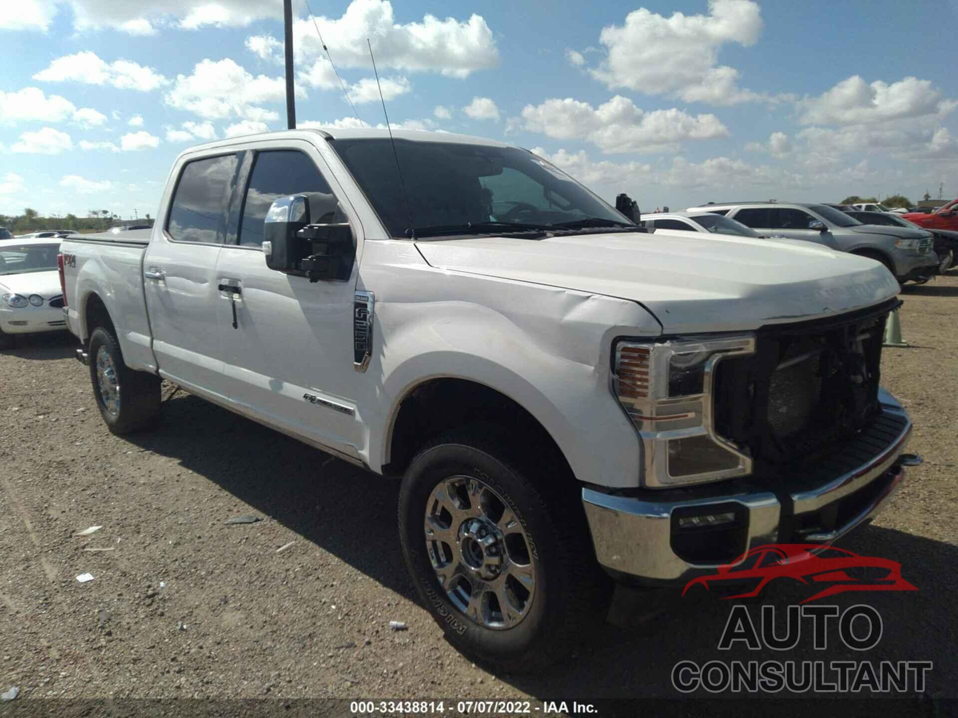 FORD SUPER DUTY F-250 SRW 2021 - 1FT7W2BT2MEC81453