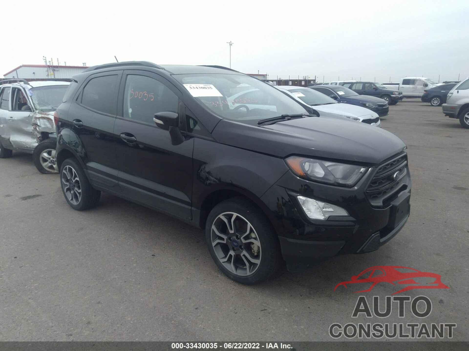 FORD ECOSPORT 2020 - MAJ6S3JL7LC350278