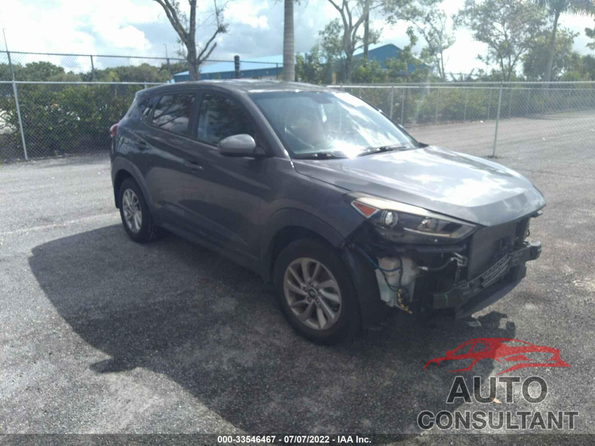 HYUNDAI TUCSON 2017 - KM8J23A49HU313243