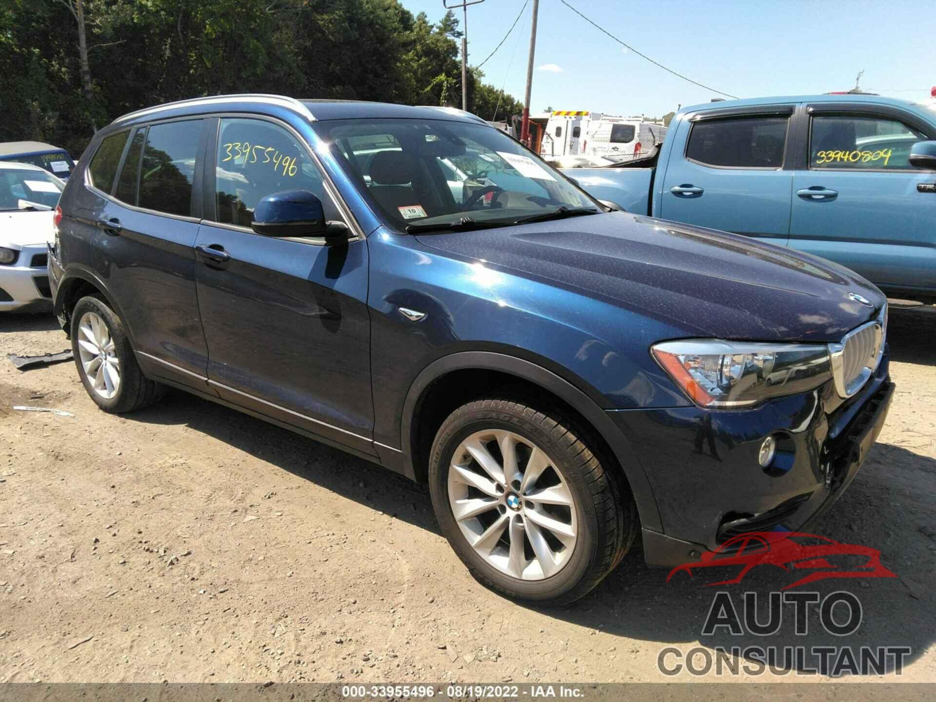 BMW X3 2017 - 5UXWX9C35H0W79449