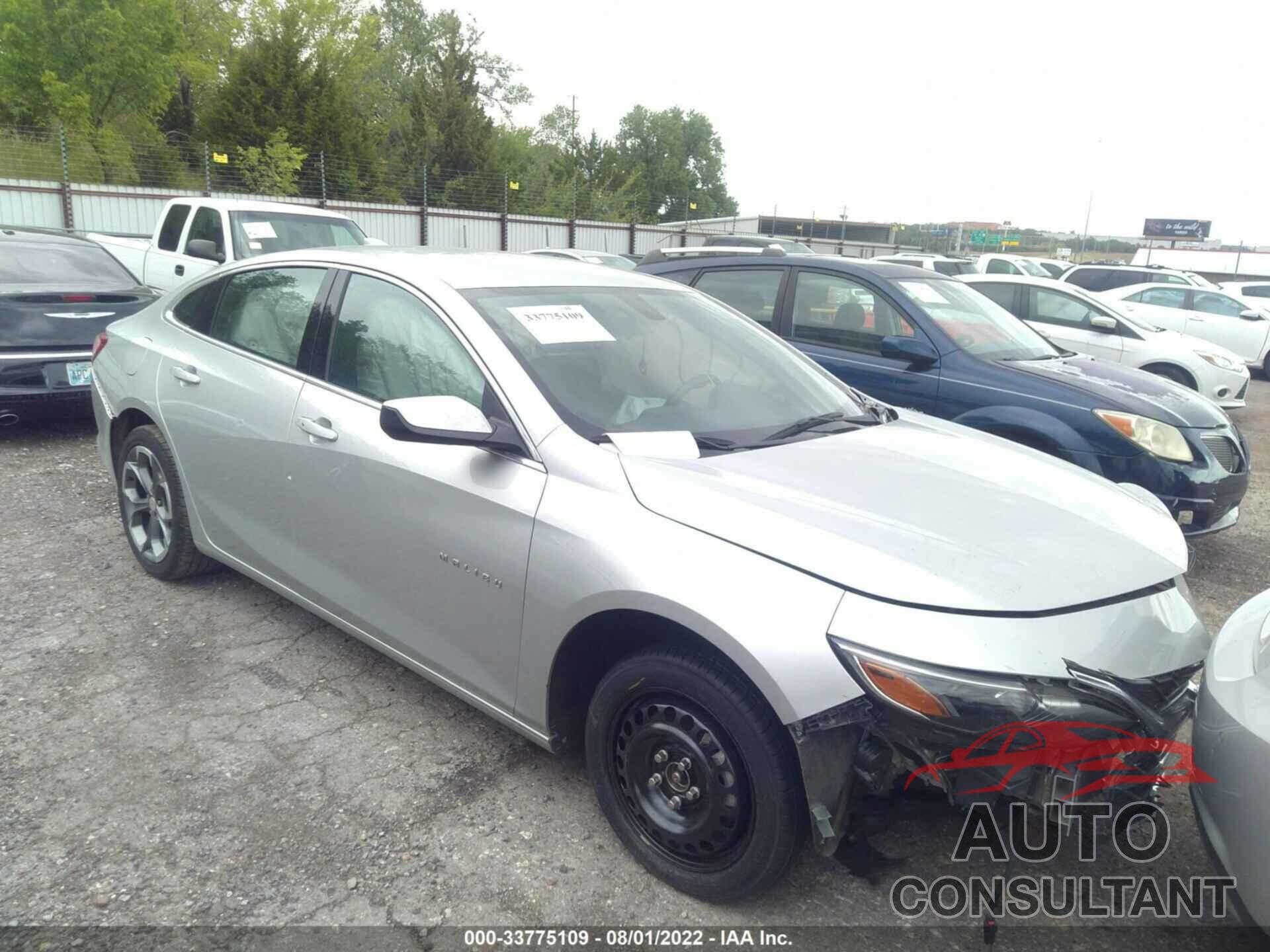 CHEVROLET MALIBU 2021 - 1G1ZD5ST6MF009412